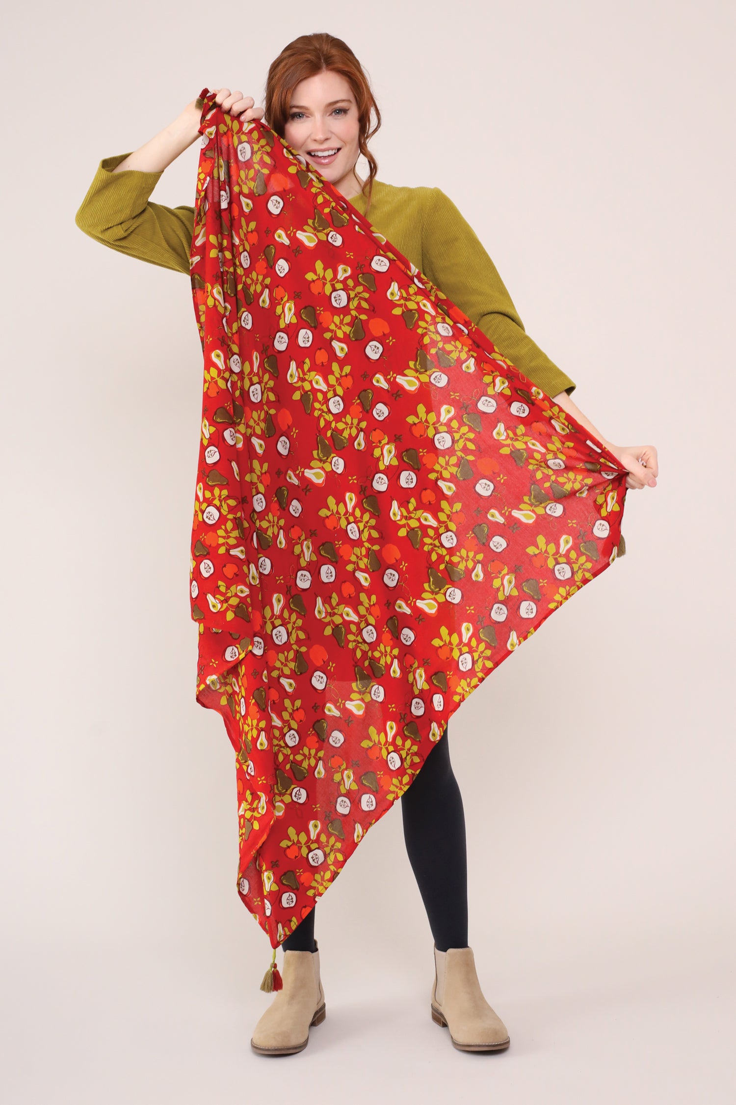 Printed Square Scarf