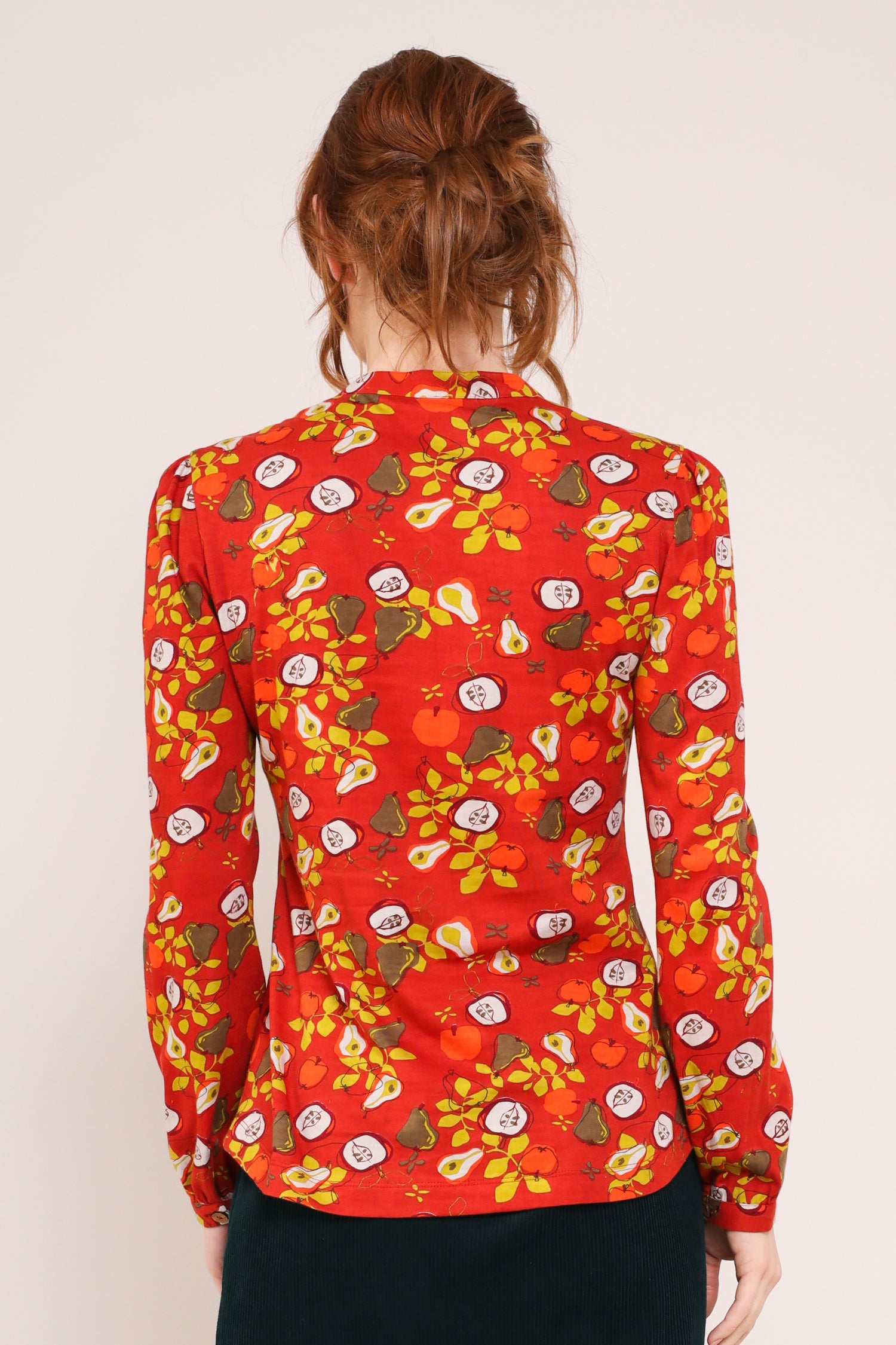 Gathered Sleeve Shirt