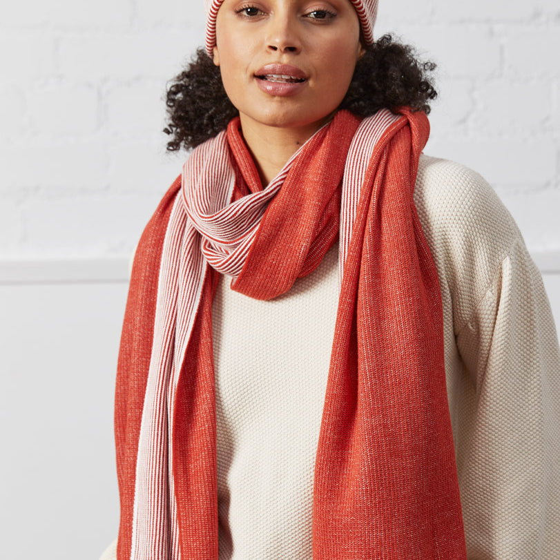 Bamboo and Cotton Wrap Scarf