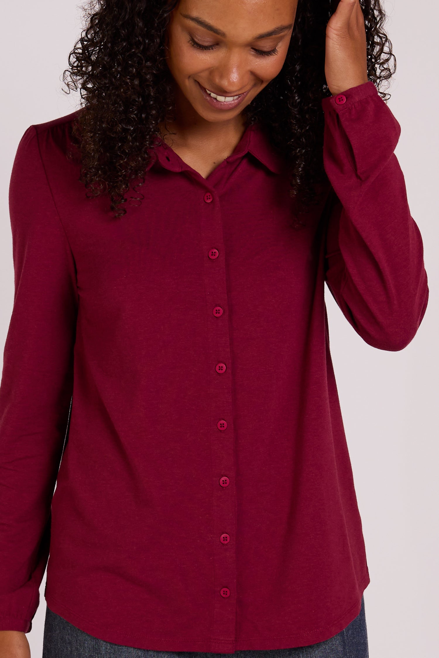 Peter Pan Collar Shirt