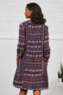 BW3108 Slub Panelled Tunic Dress