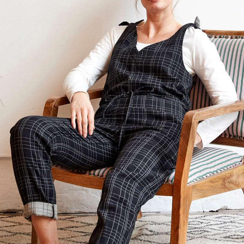CQ1056 Double Cotton Jumpsuit