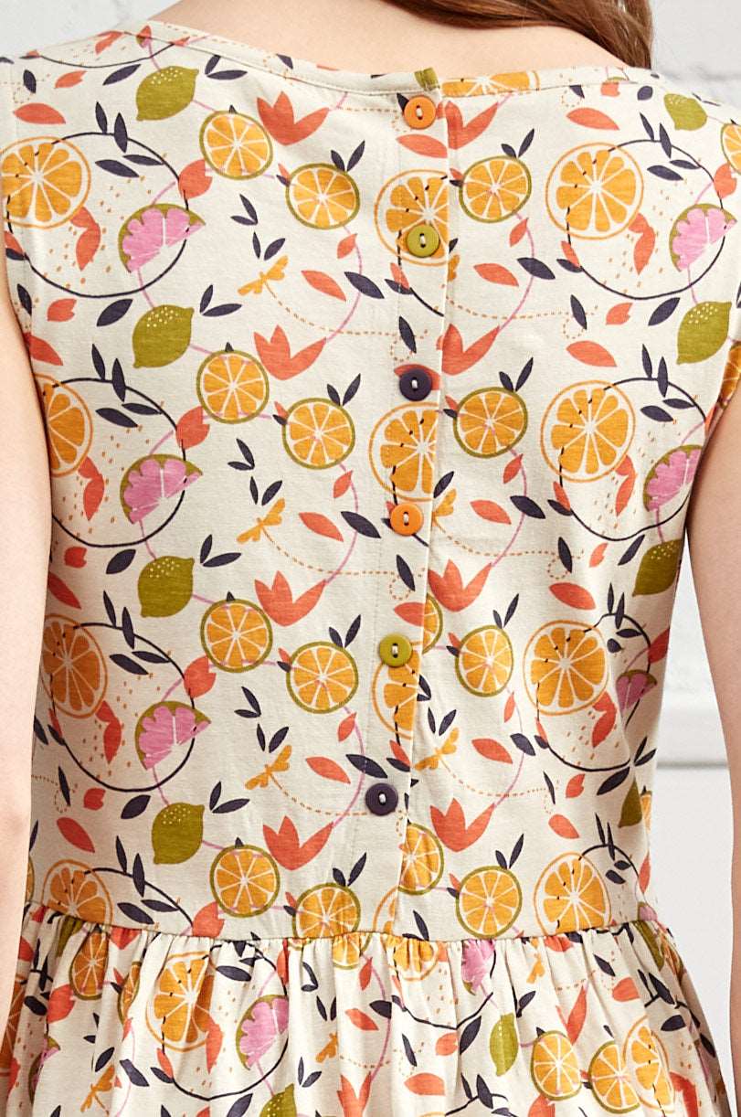 CT3118 Gathered Tunic Dress