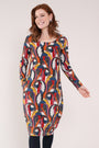 GOTS Organic Cotton Jersey Bubble Dress - Full shown
