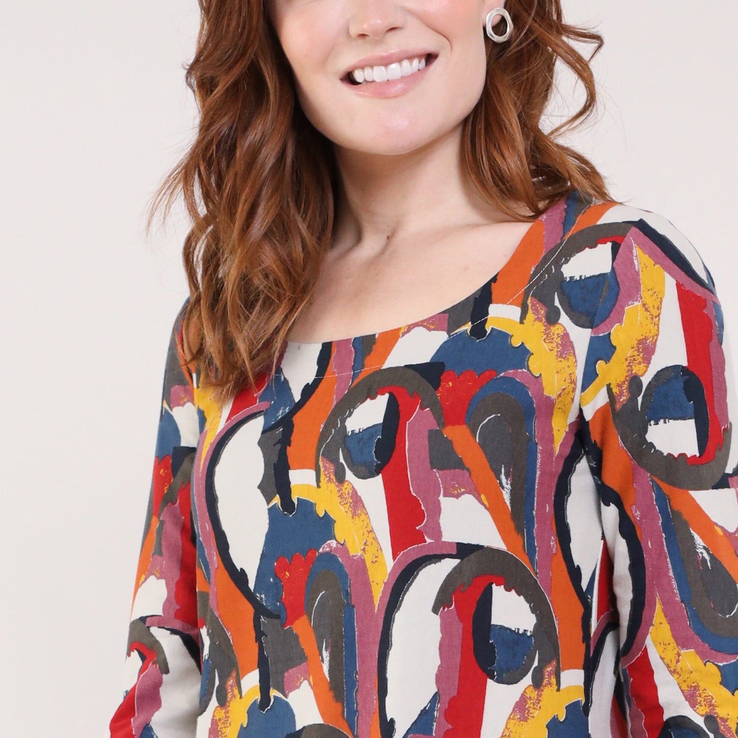 GOTS Organic Cotton Jersey Bubble Dress - Short shown