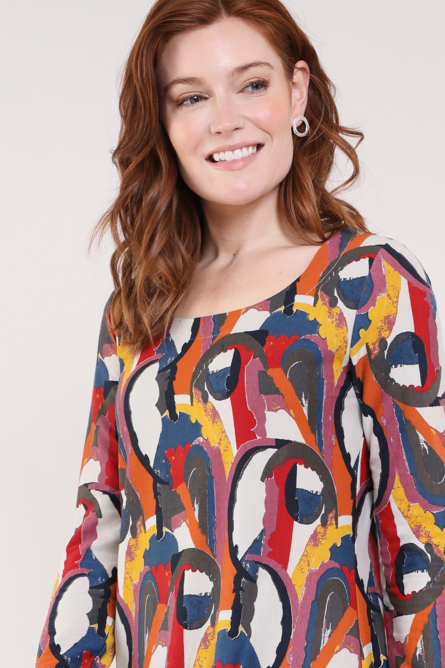 GOTS Organic Cotton Jersey Bubble Dress - Short shown