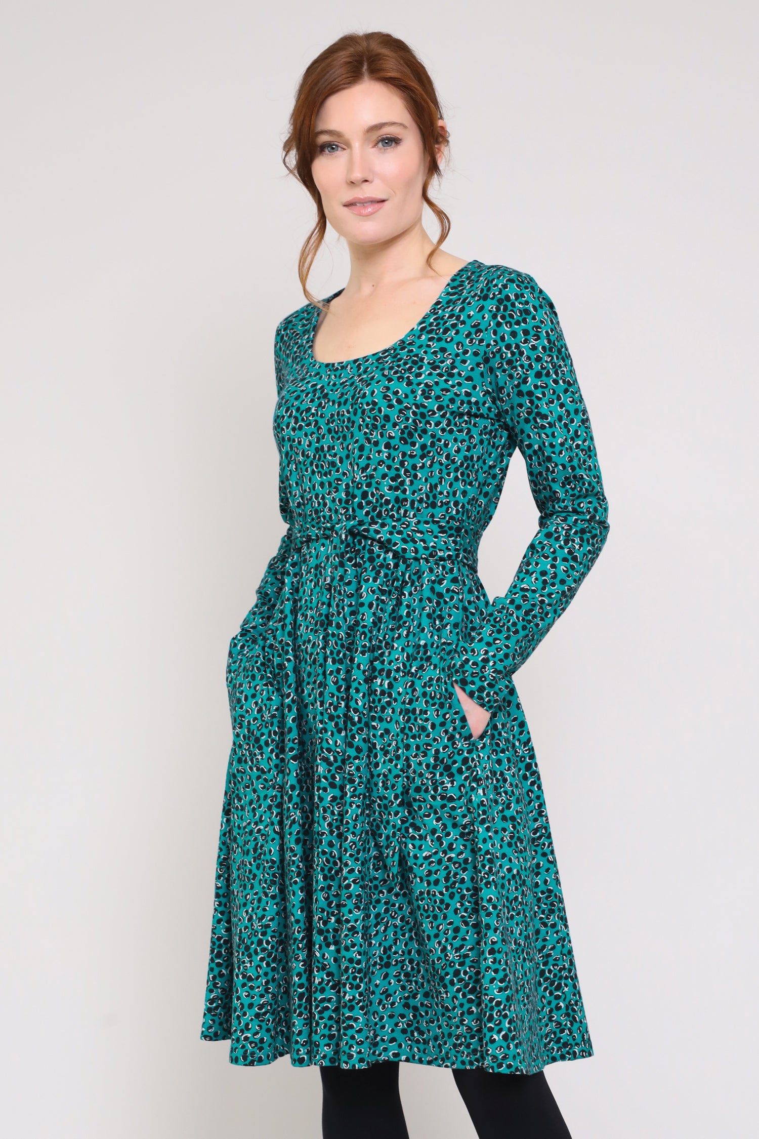 GOTS Fit and flare dress