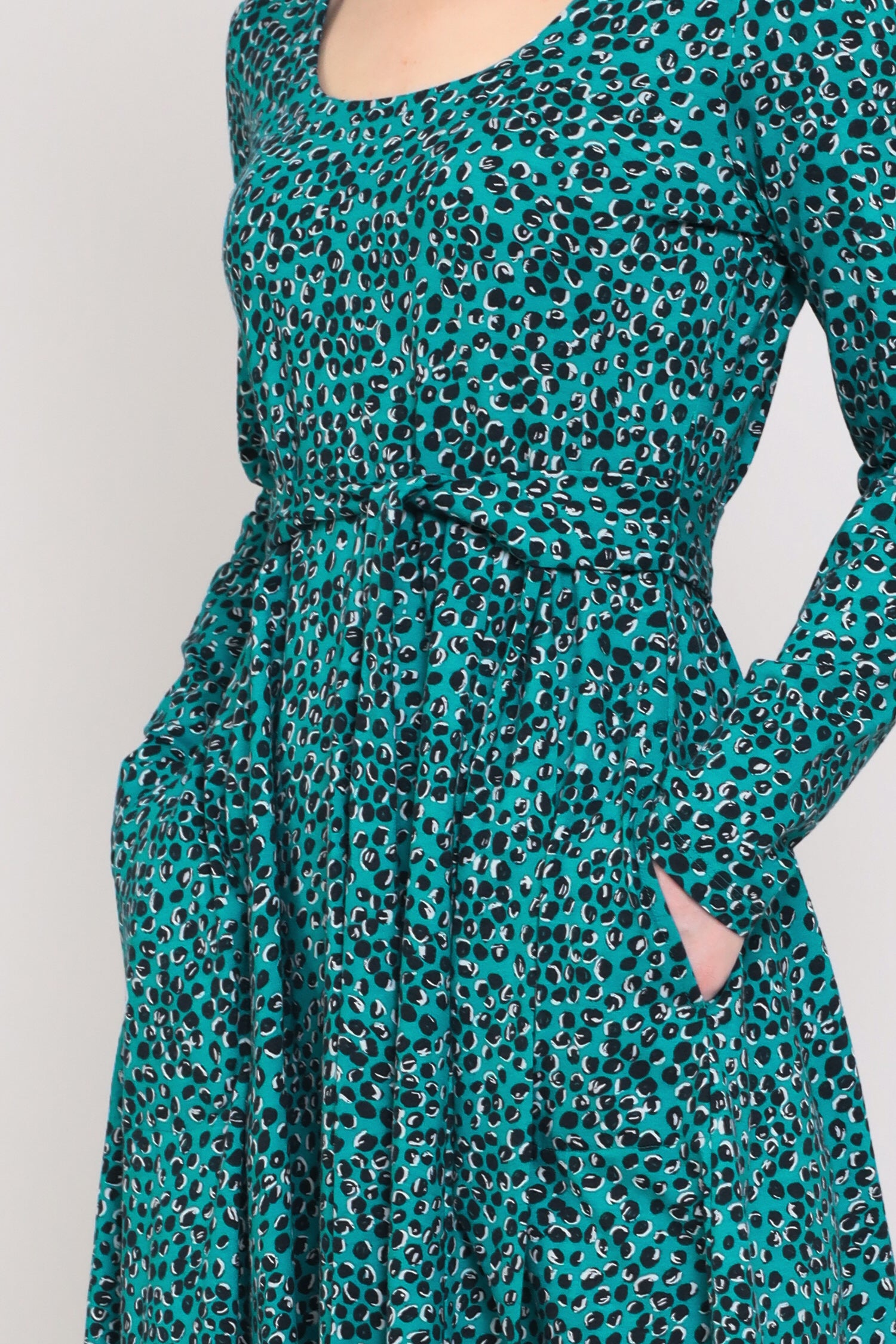 GOTS Fit and flare dress