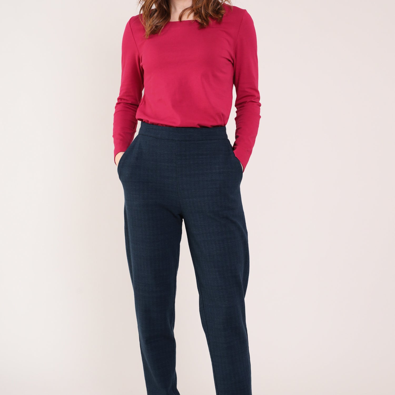 GOTS Slim Leg Trouser
