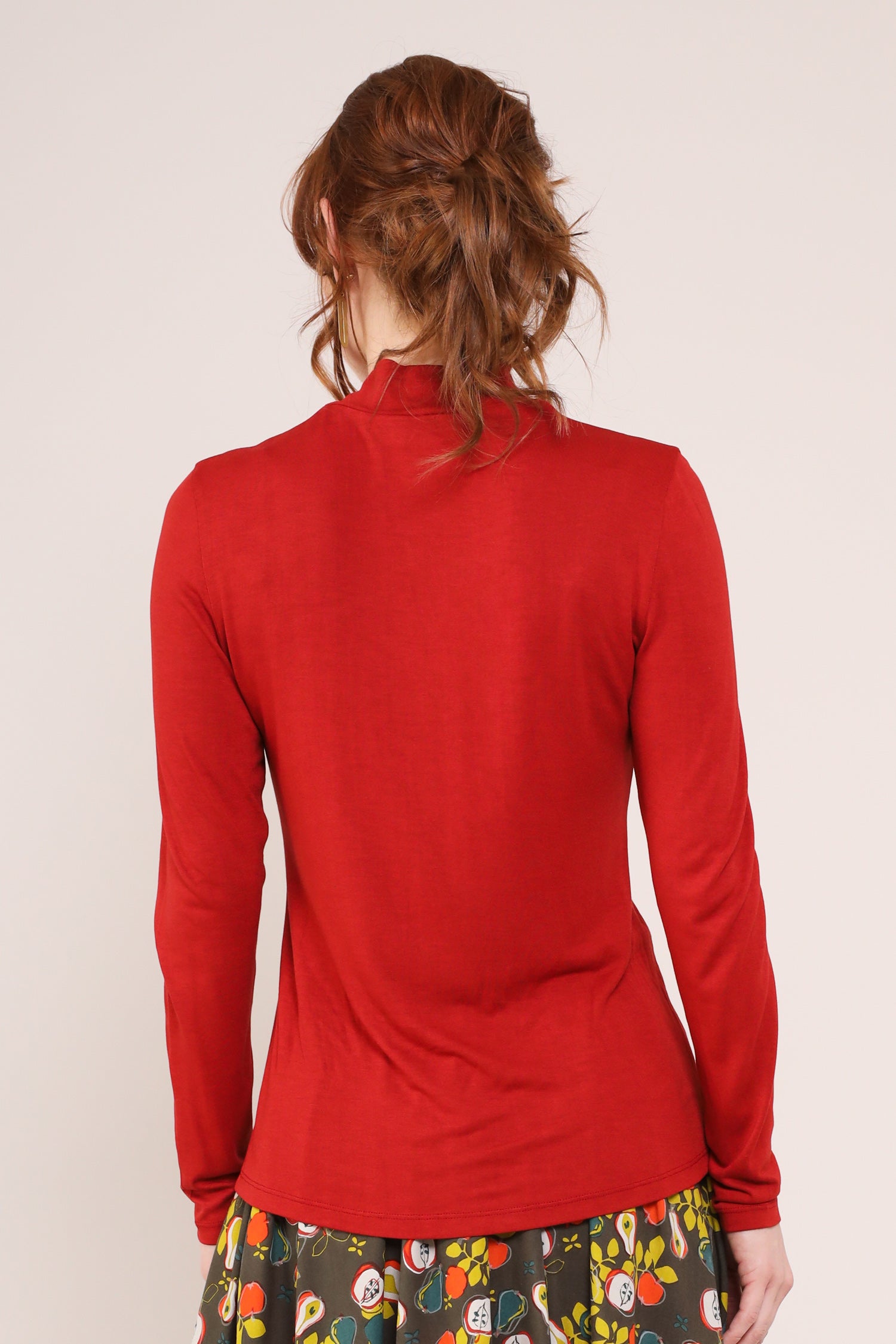 Polo Neck Top