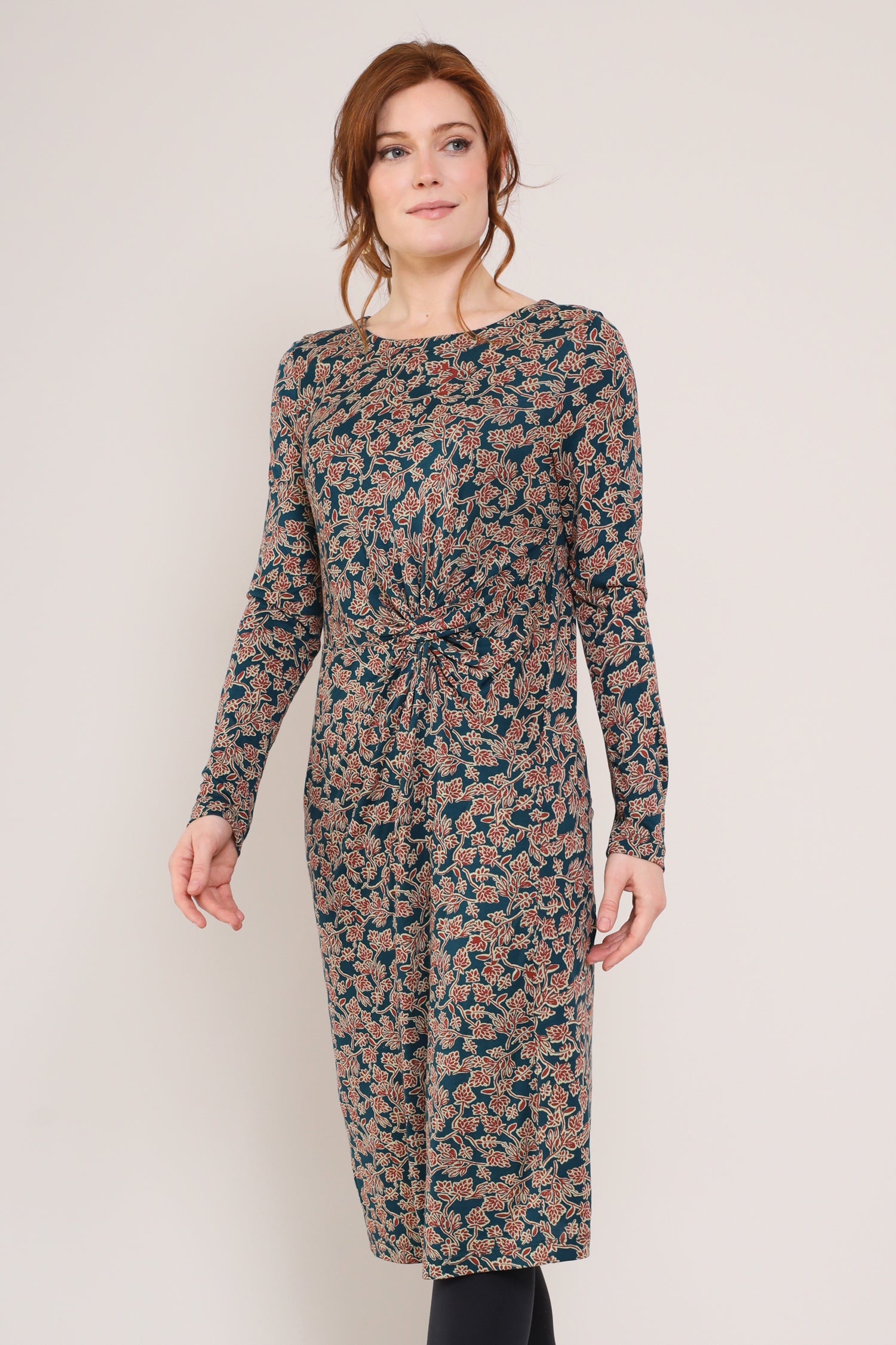 Twist Front Dress - Front left shown