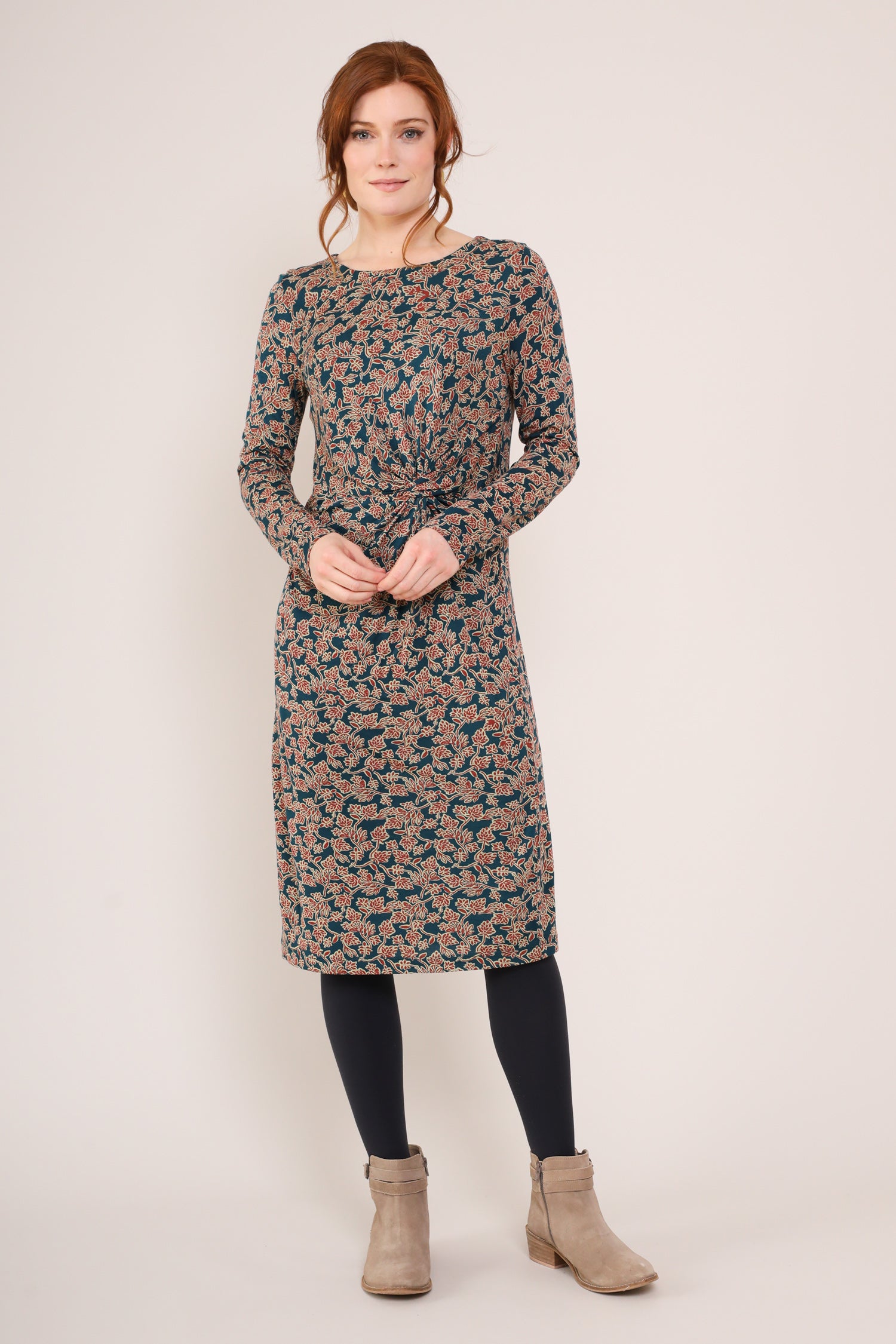 Twist Front Dress - Front side