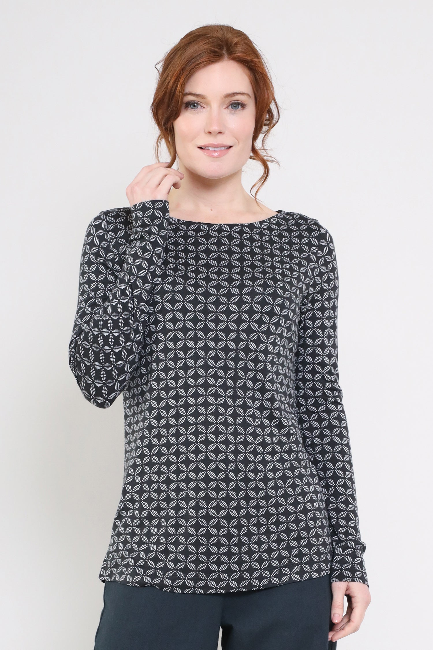 Boat Neck Ecovero Top