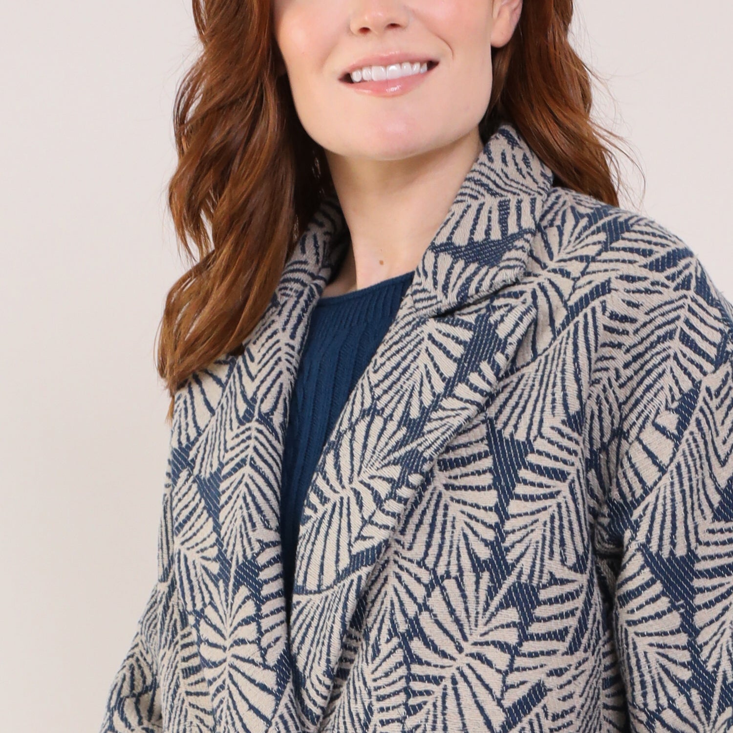 Cotton Handloom Oversized Coat