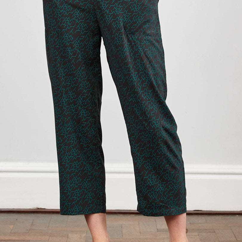 MK1058 Cropped Straight Leg Ecovero Trouser