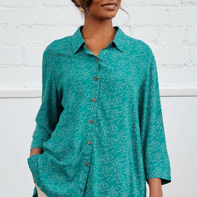 MK4128 Printed Shirt