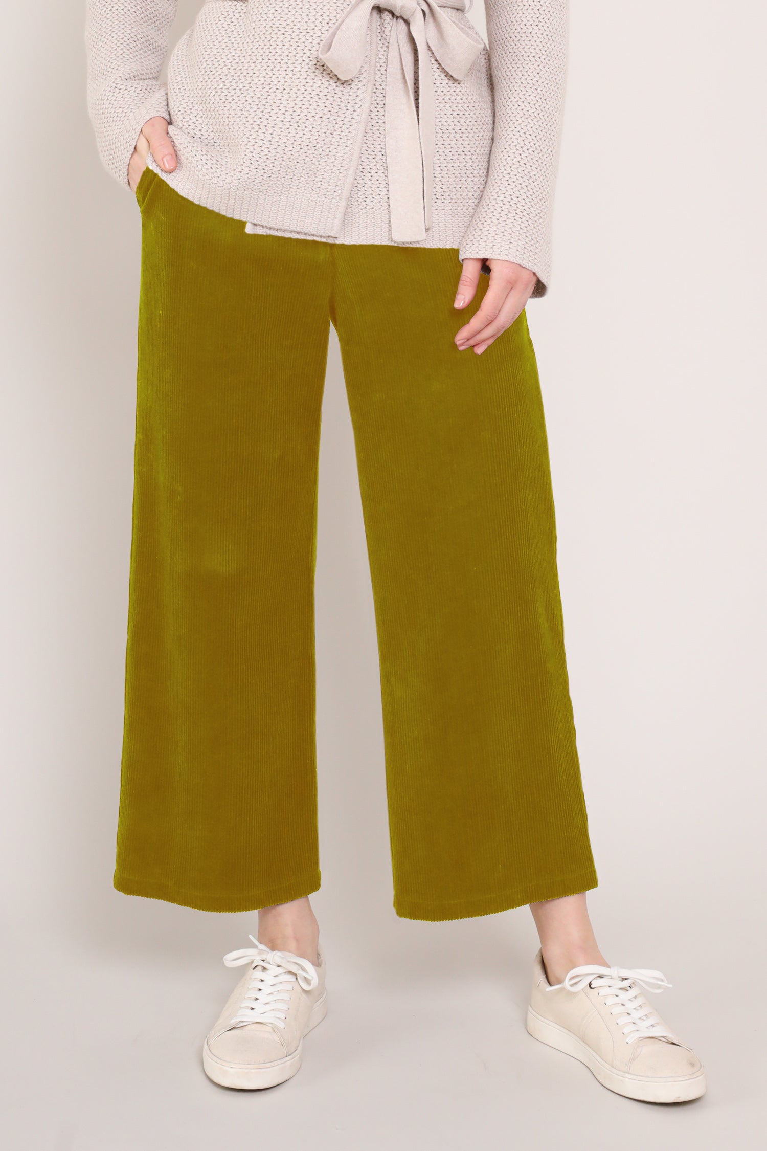 Cotton Chunky Cord Trousers