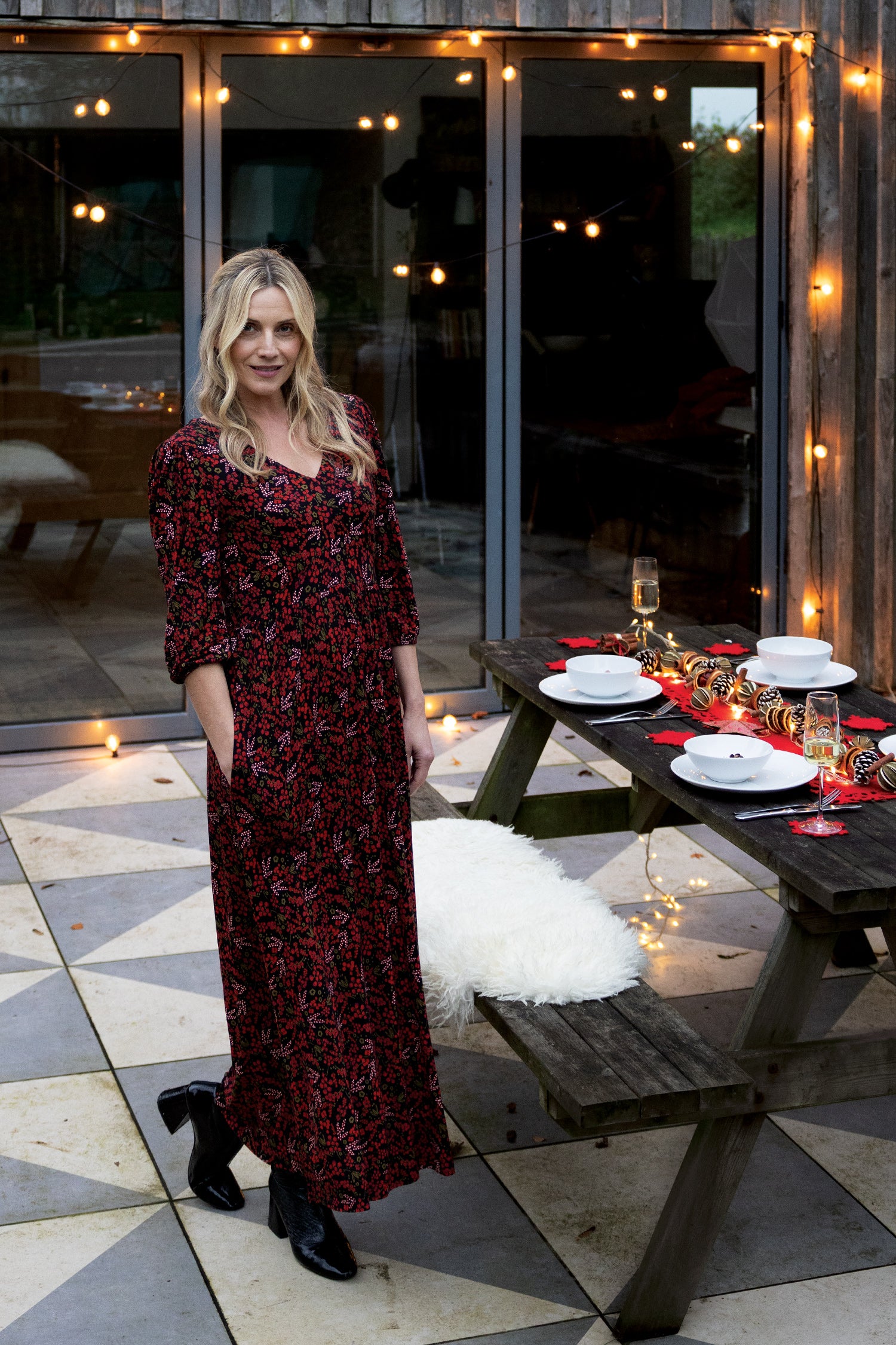 AW25 Puff Sleeve Maxi Dress - Jam