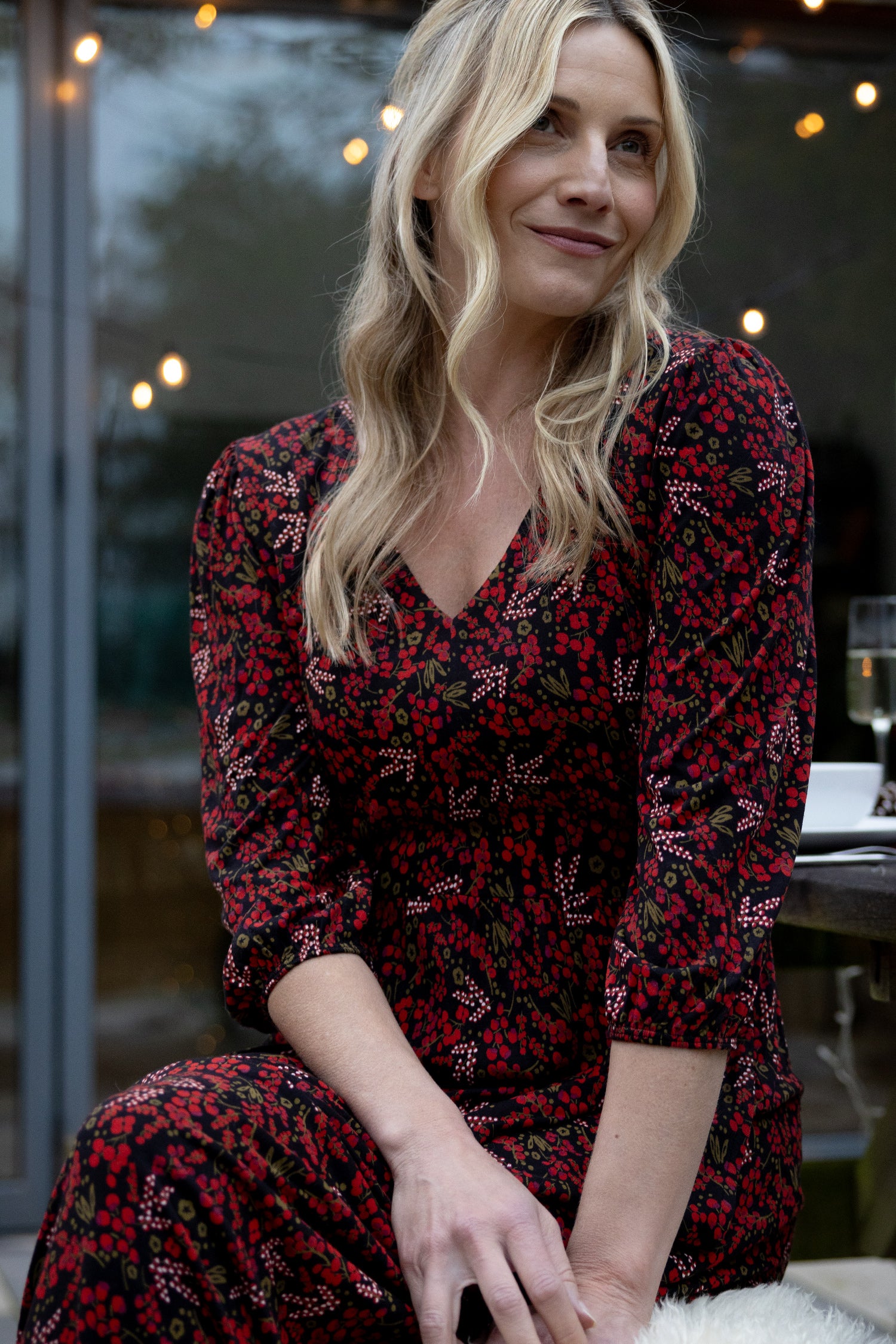 AW25 Puff Sleeve Maxi Dress - Jam