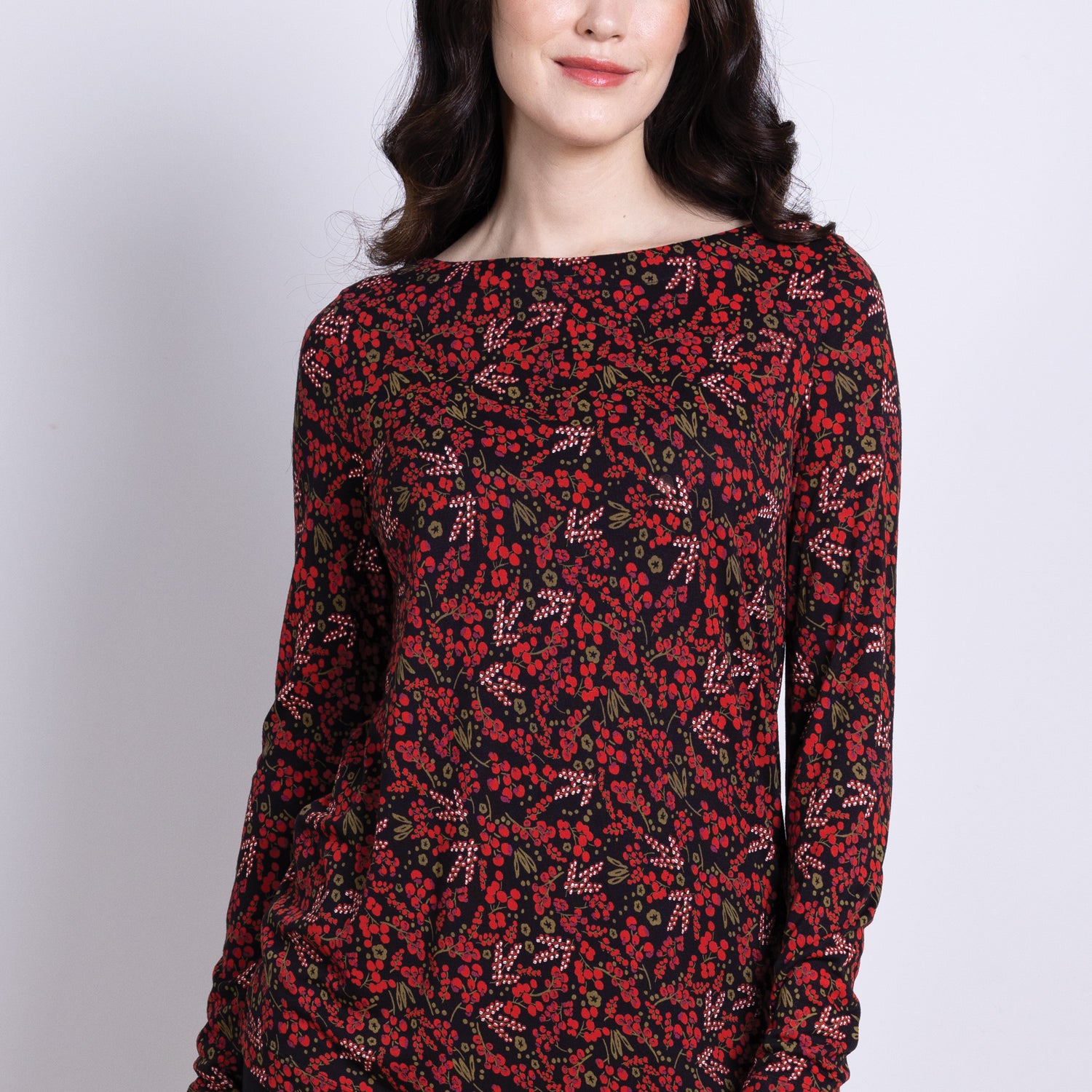 AW25 Boat neck Top - Jam