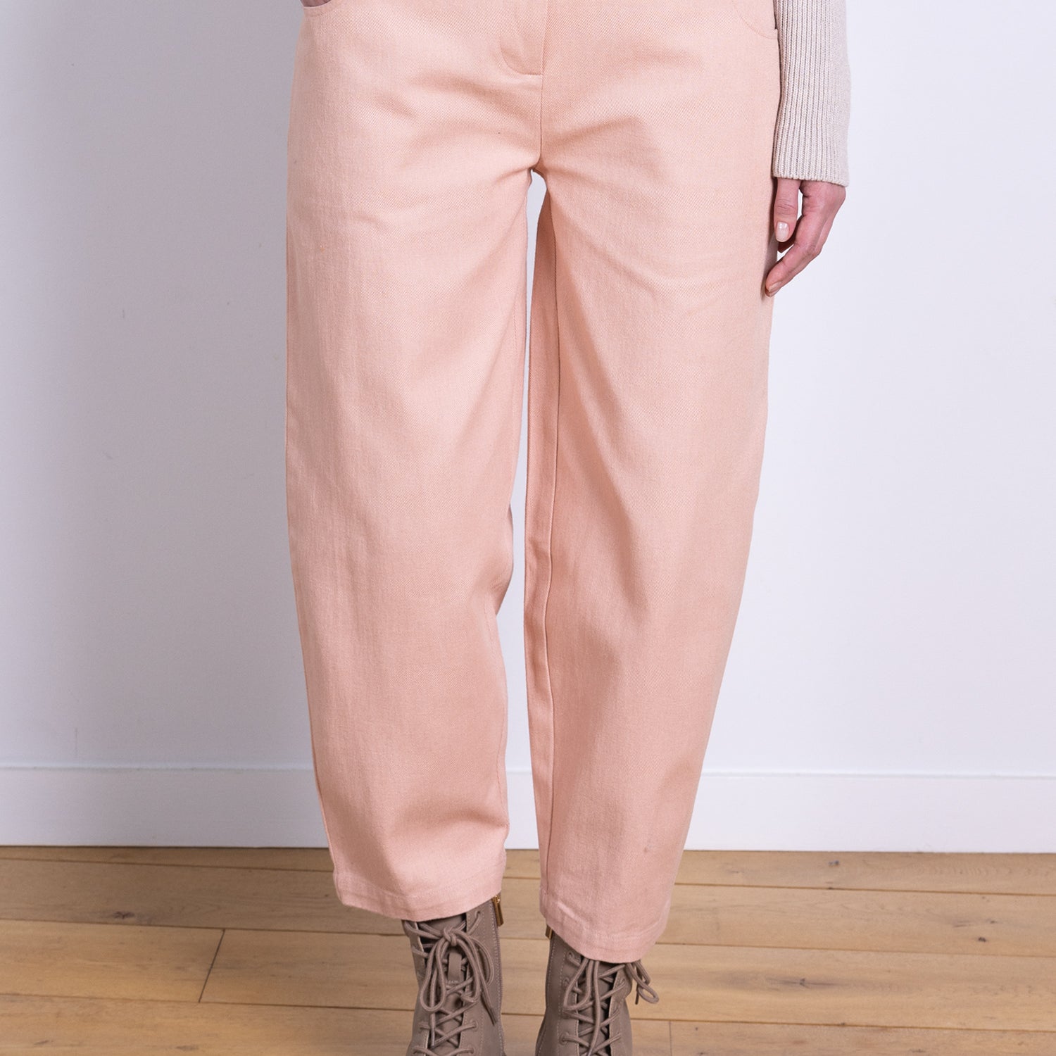 AW25 Cropped Trouser - Parfait