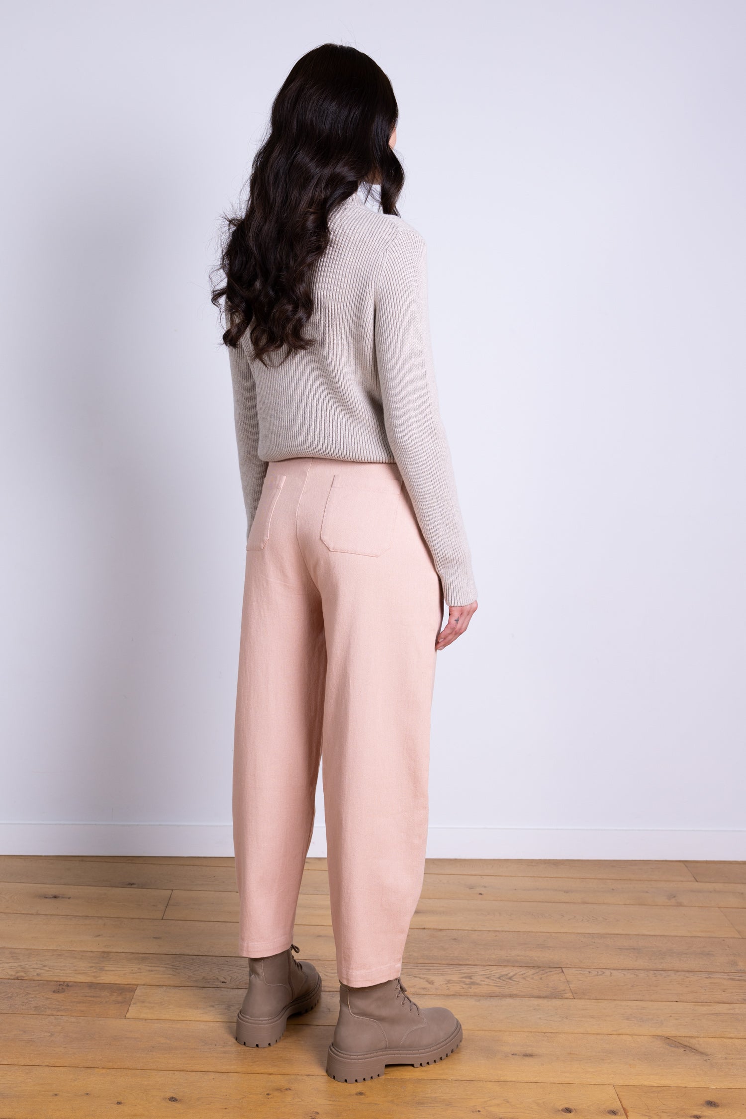 AW25 Cropped Trouser - Parfait