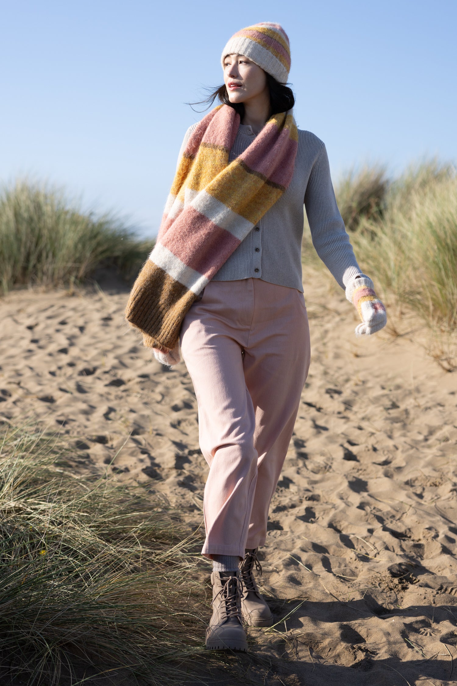 AW25 Cropped Trouser - Parfait