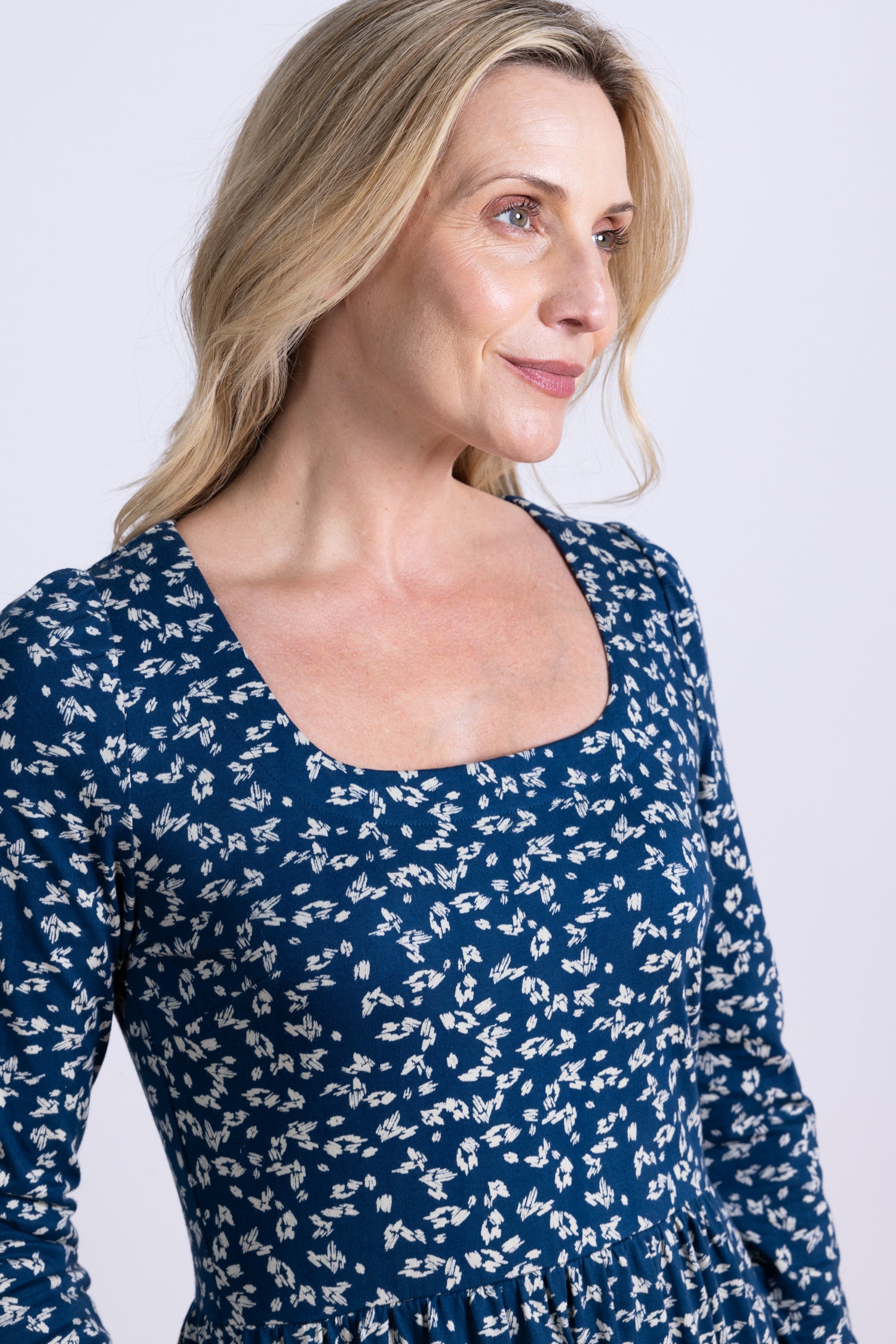 AW25 Tiered Dress - Oxford