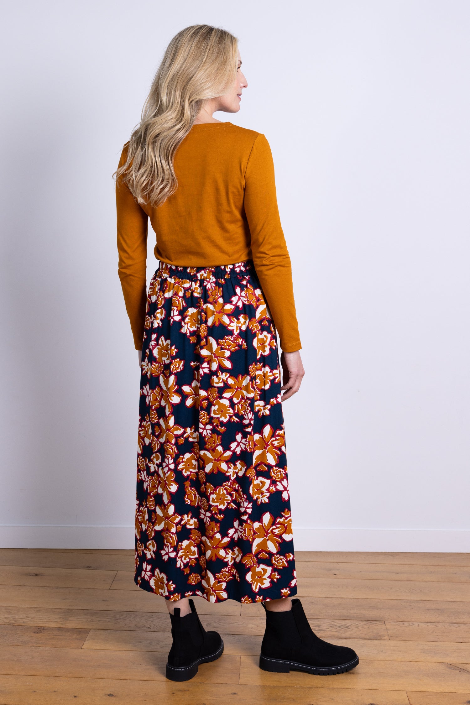 AW25 Printed Skirt - Oxford
