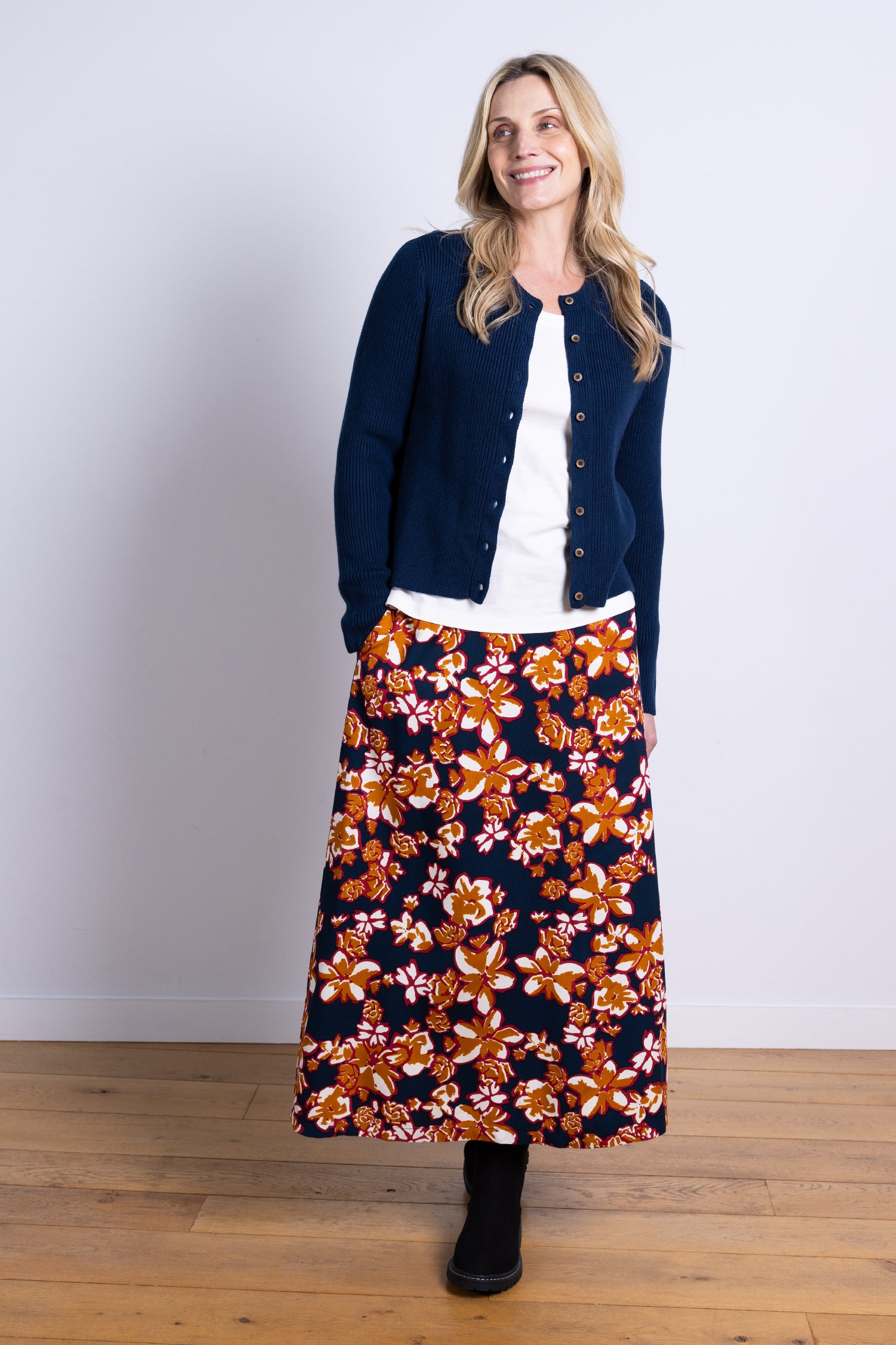 AW25 Printed Skirt - Oxford