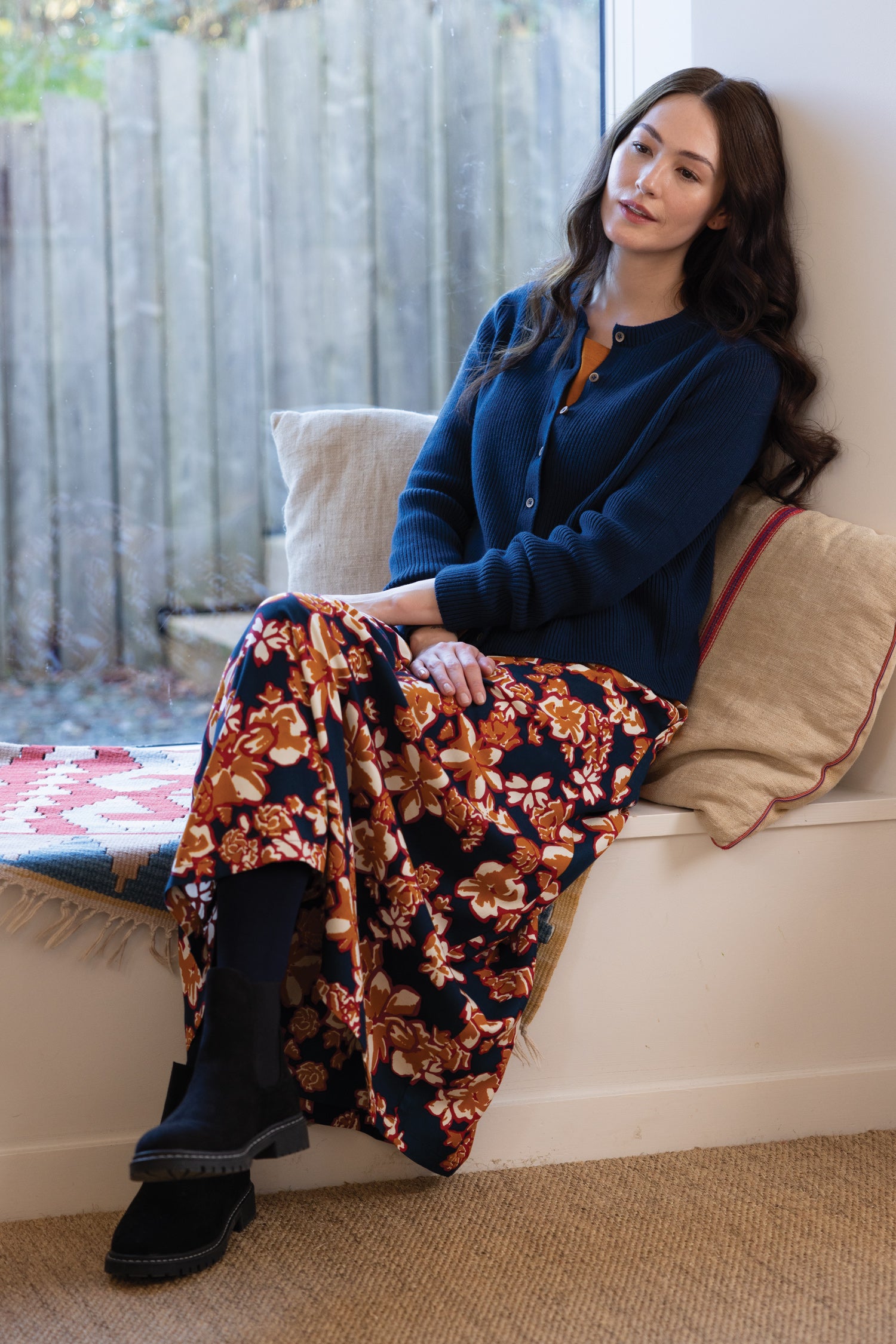 AW25 Printed Skirt - Oxford