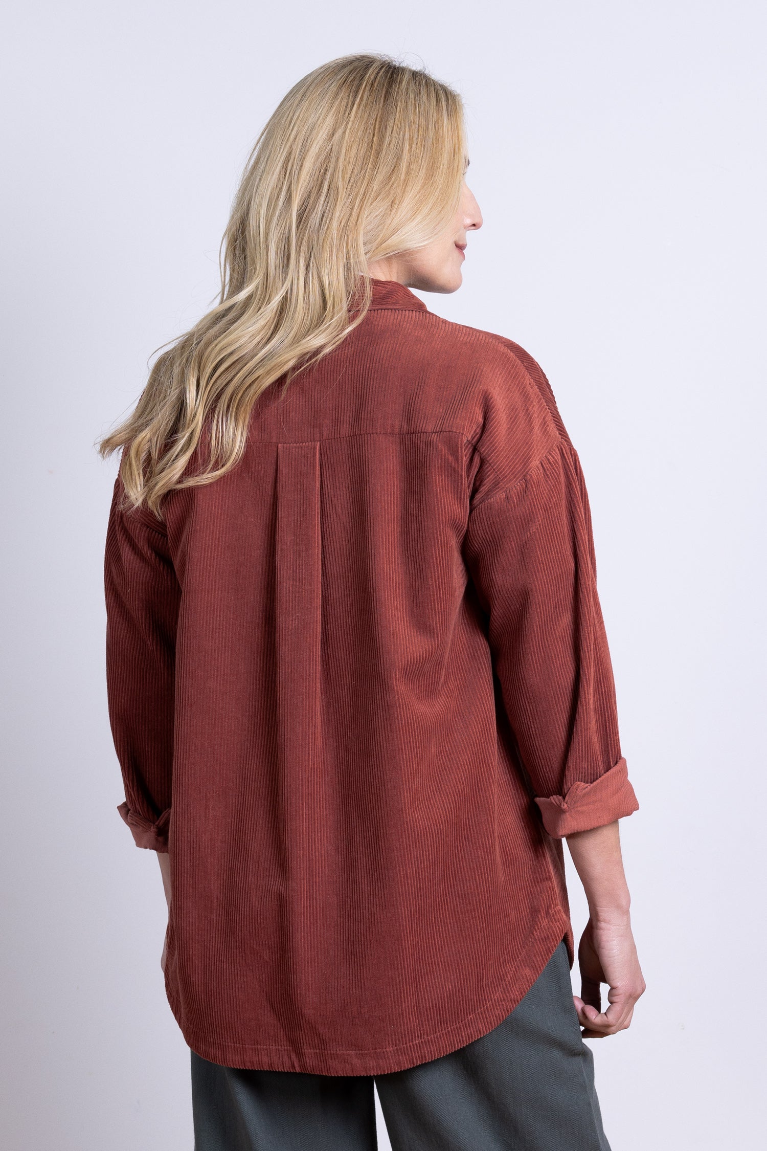 AW25 Cord Shirt - Rose