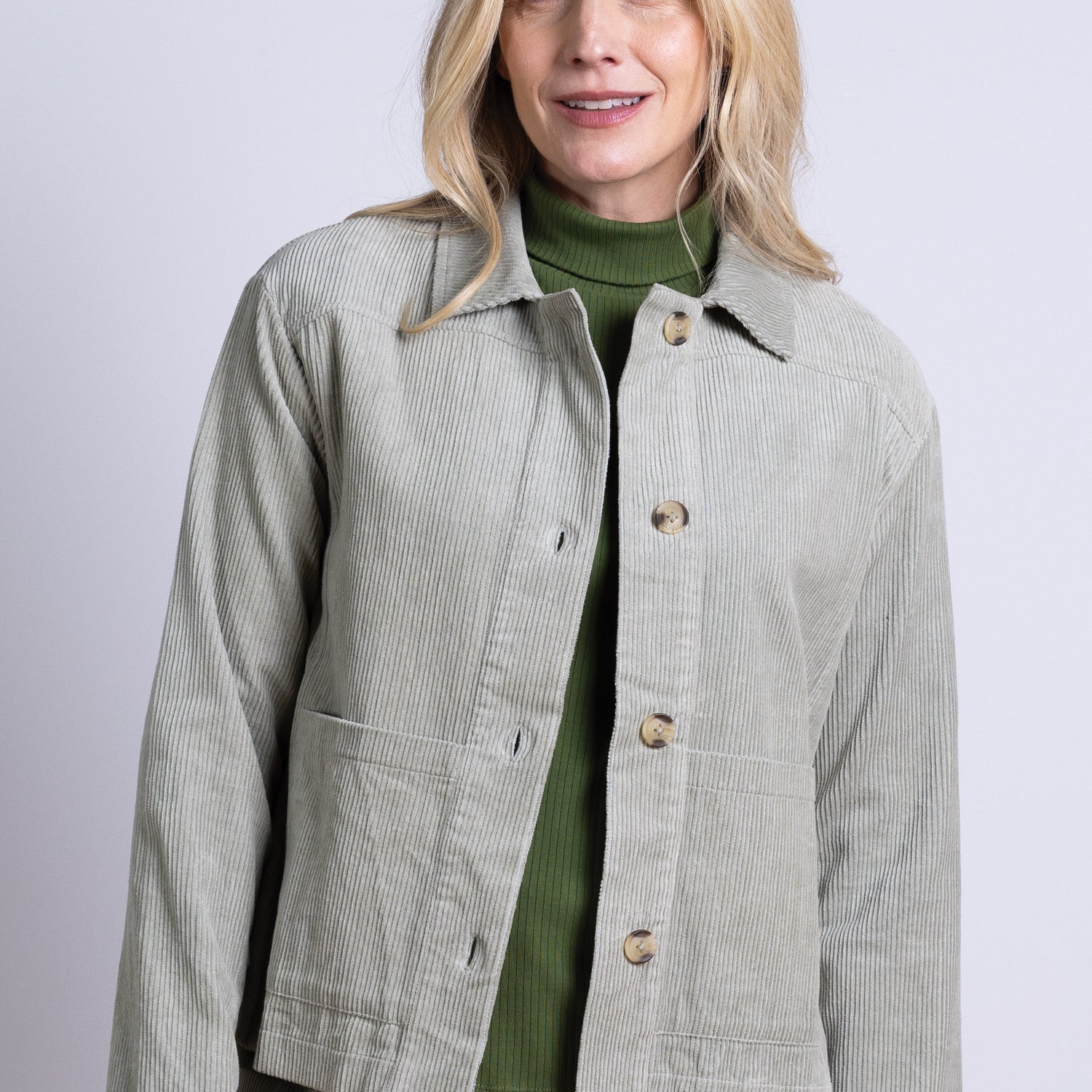 AW25 Cord Jacket - Ecru