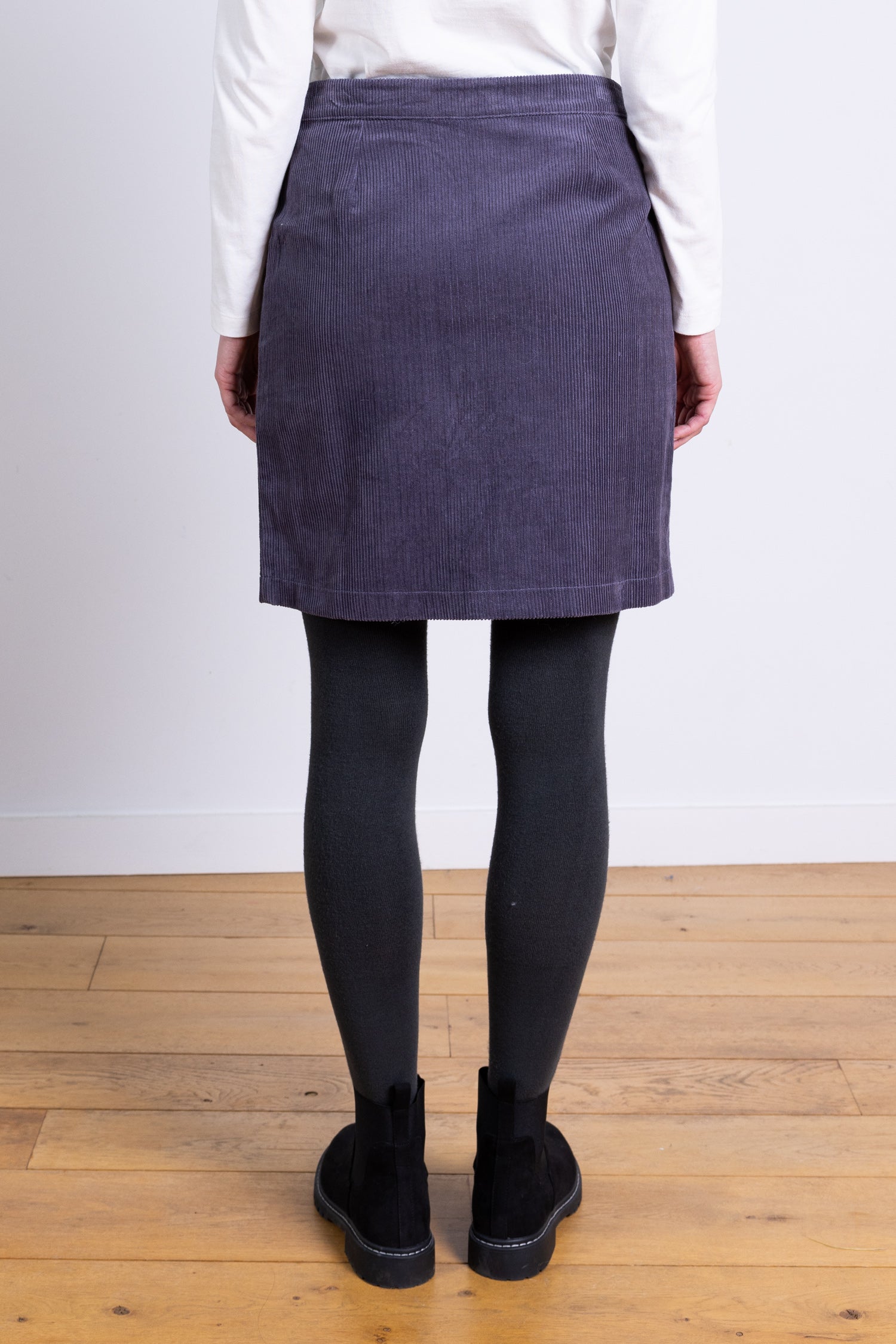AW25 Pocket Mini Skirt - Plum