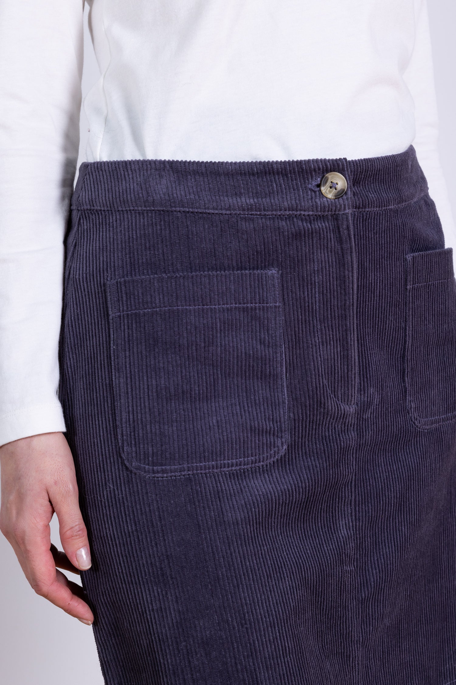 AW25 Pocket Mini Skirt - Plum