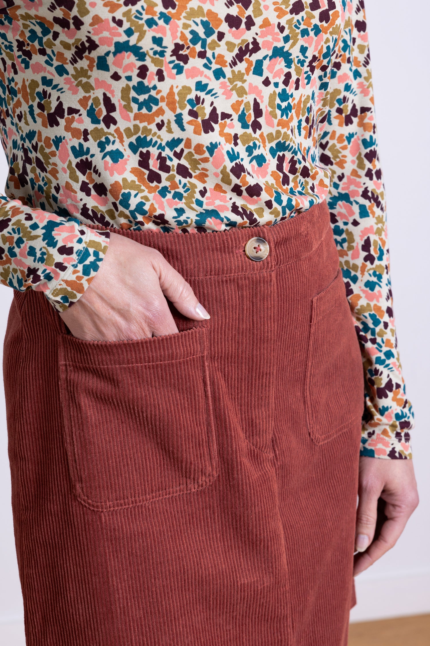 AW25 Pocket Mini Skirt - Rose