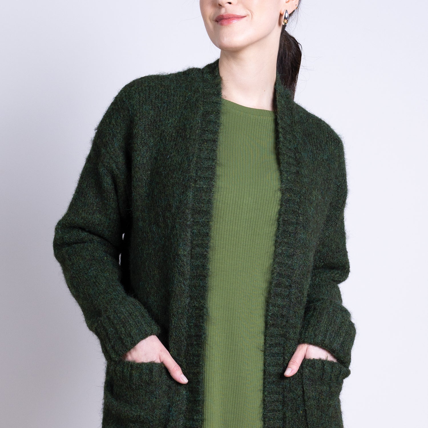 AW25 Edge to Edge Cardi - Juniper