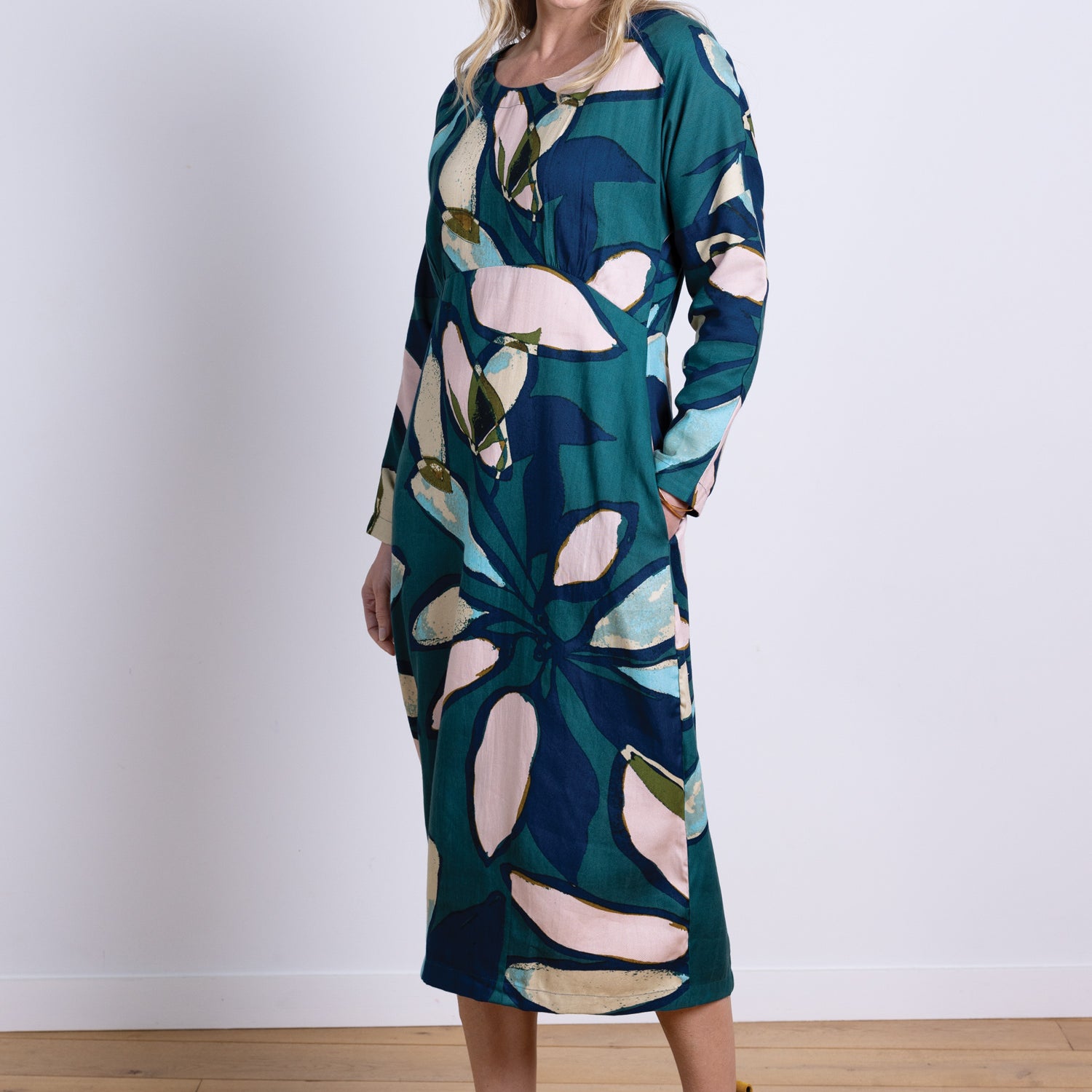 AW25 Bubble Midi Dress - Nordic