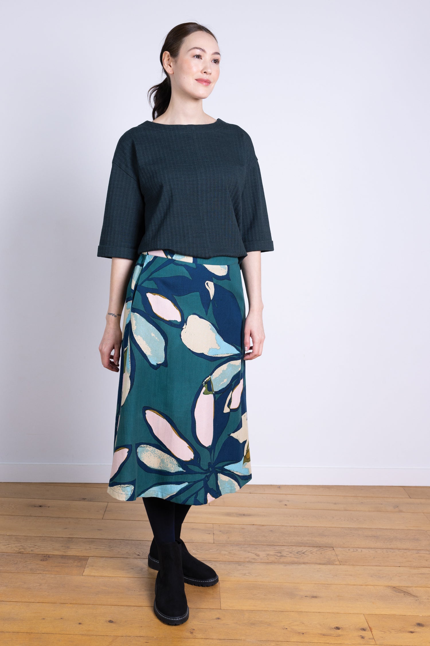 AW25 Midi Skirt - Nordic