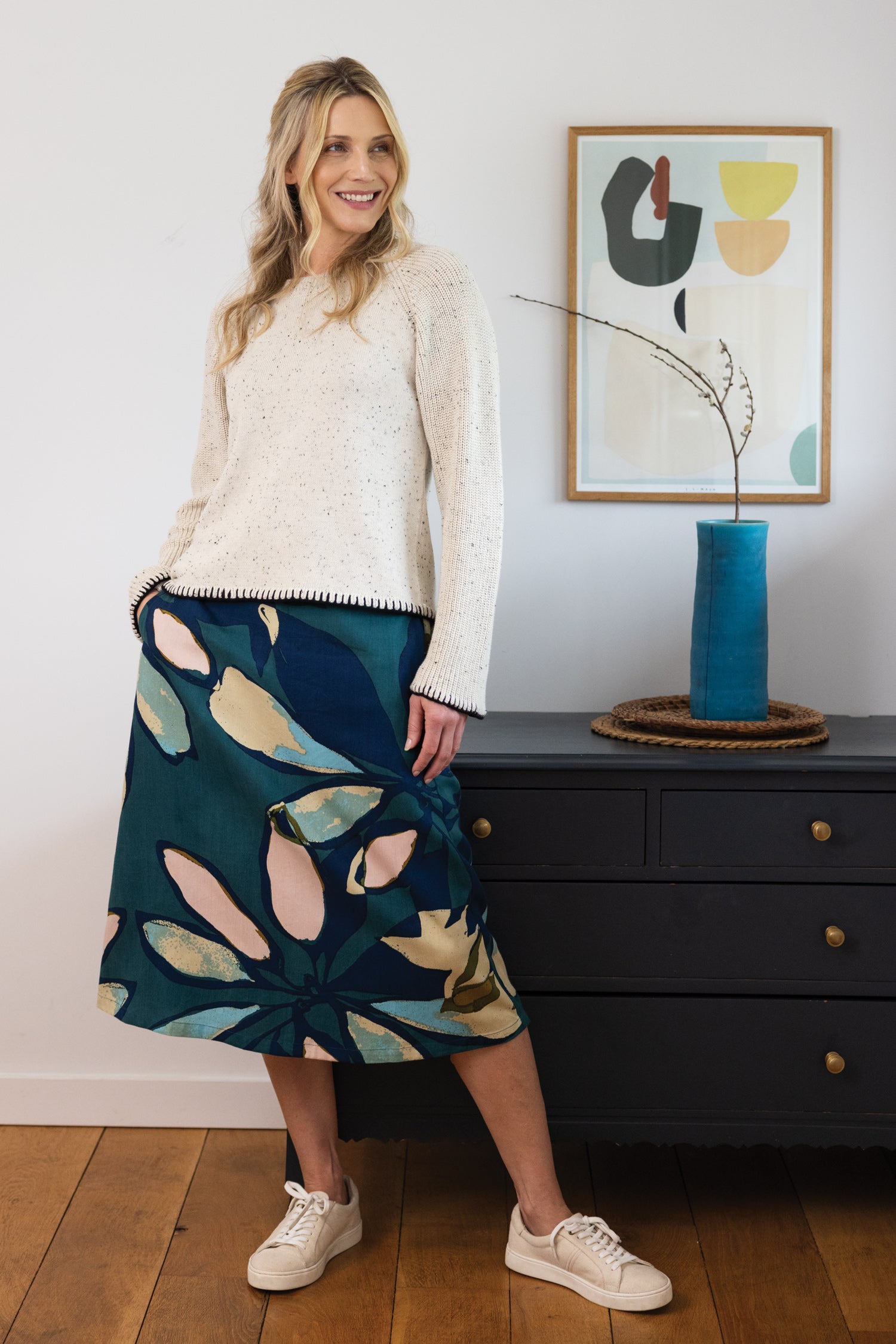 AW25 Midi Skirt - Nordic