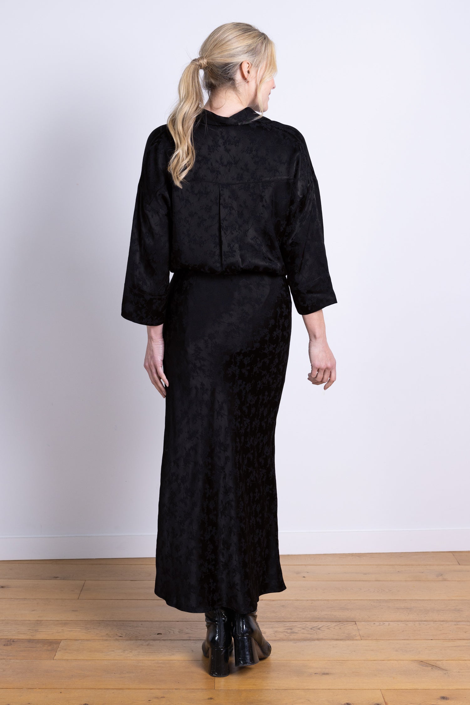 AW25 Jacquard Skirt - Black