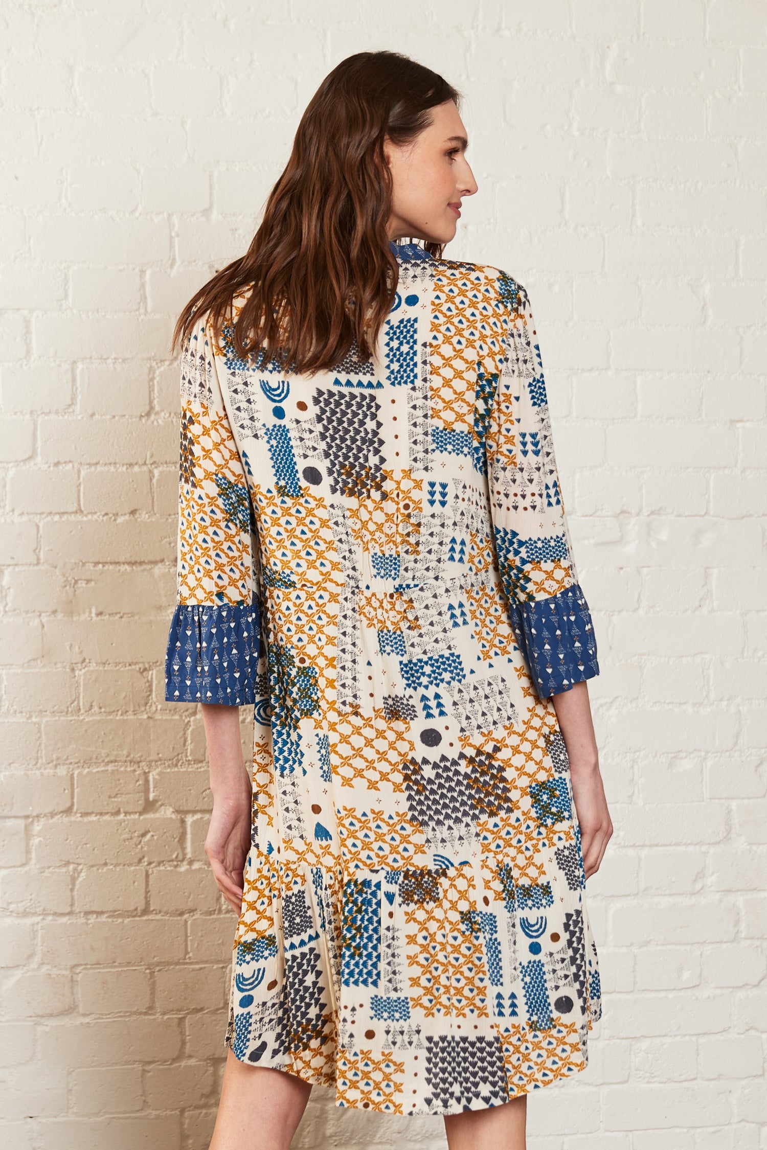 Dakota Gathered Tunic Dress