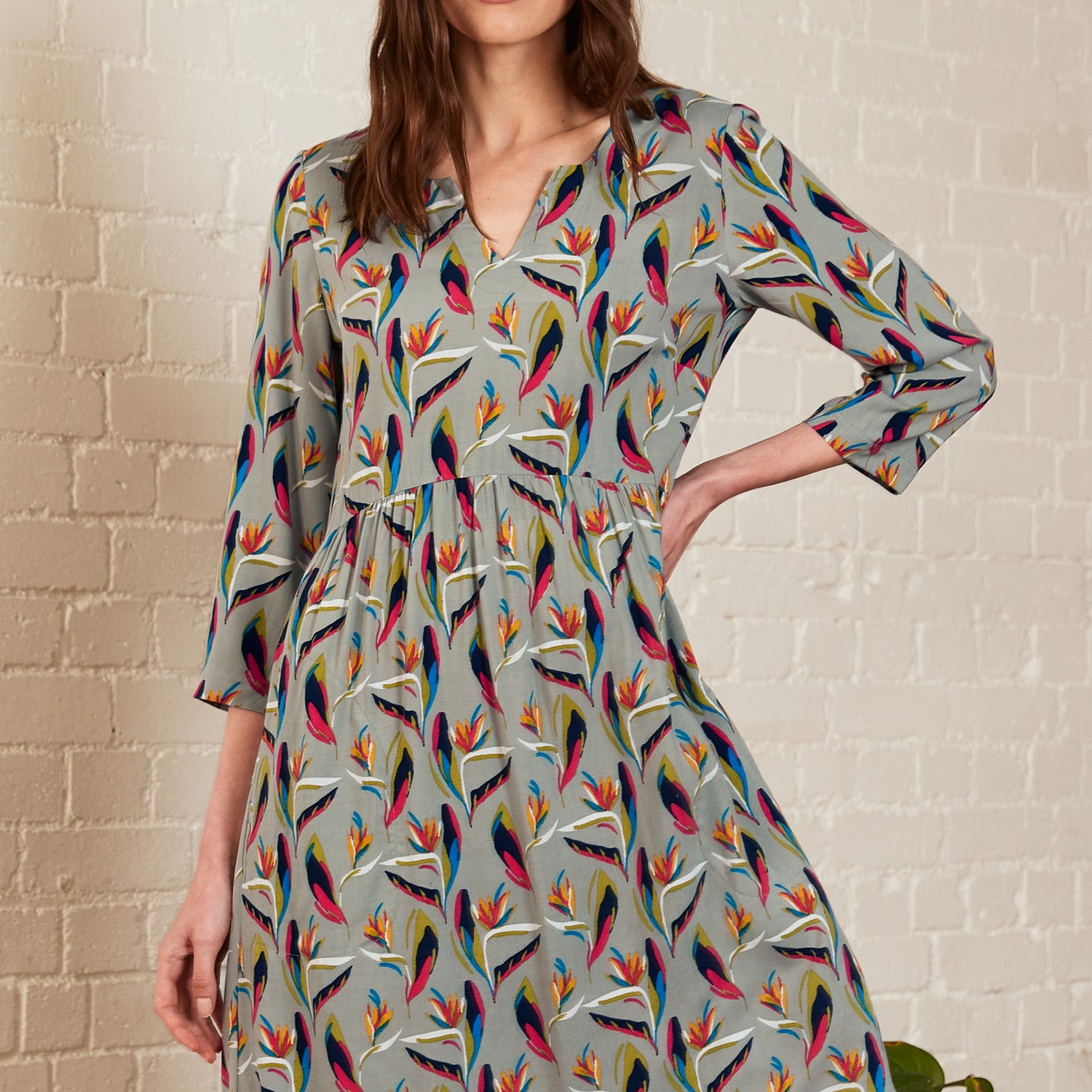 Paradise Bloom Lenzing Ecovero Dress