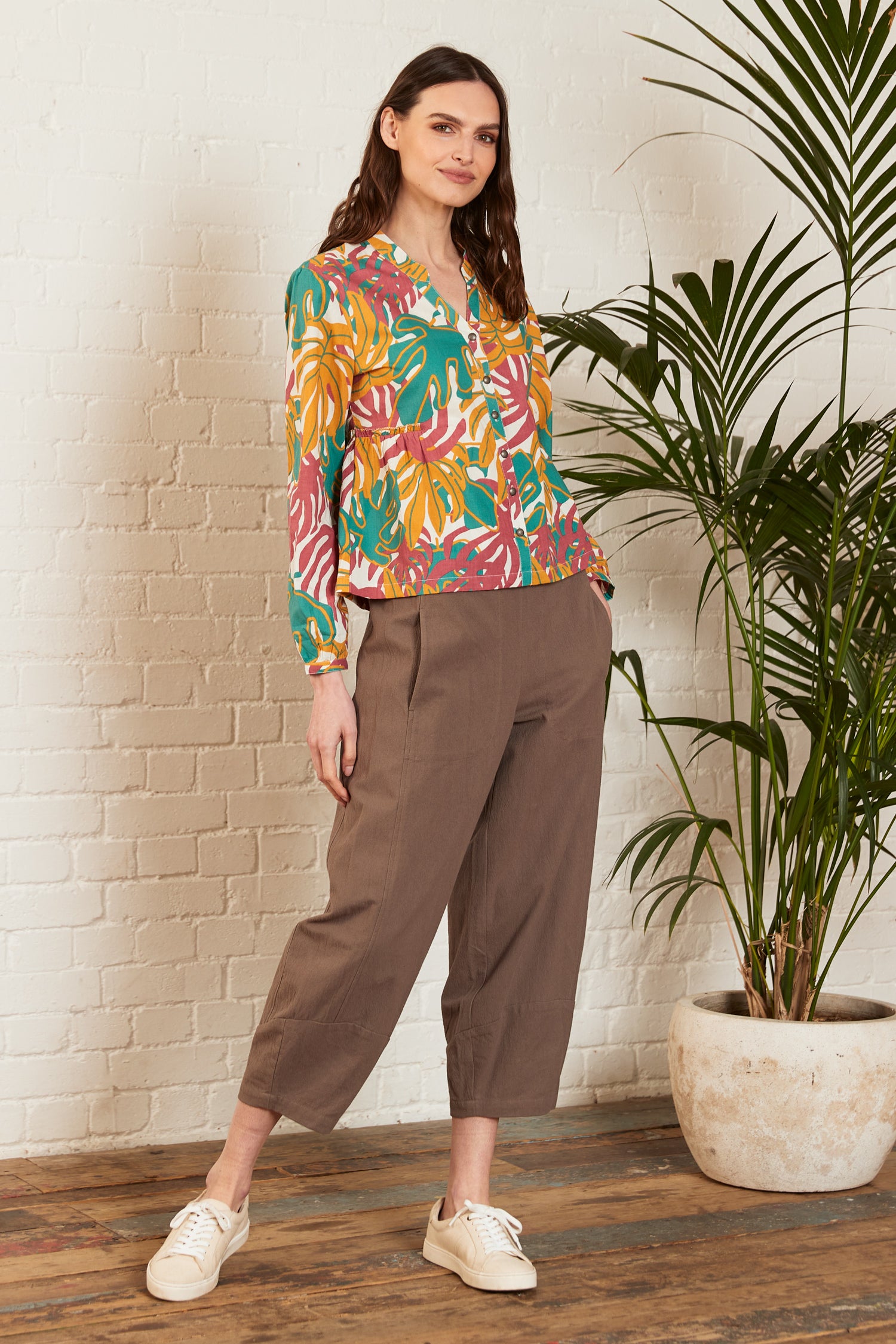 Jungle Cotton Poplin Shirt