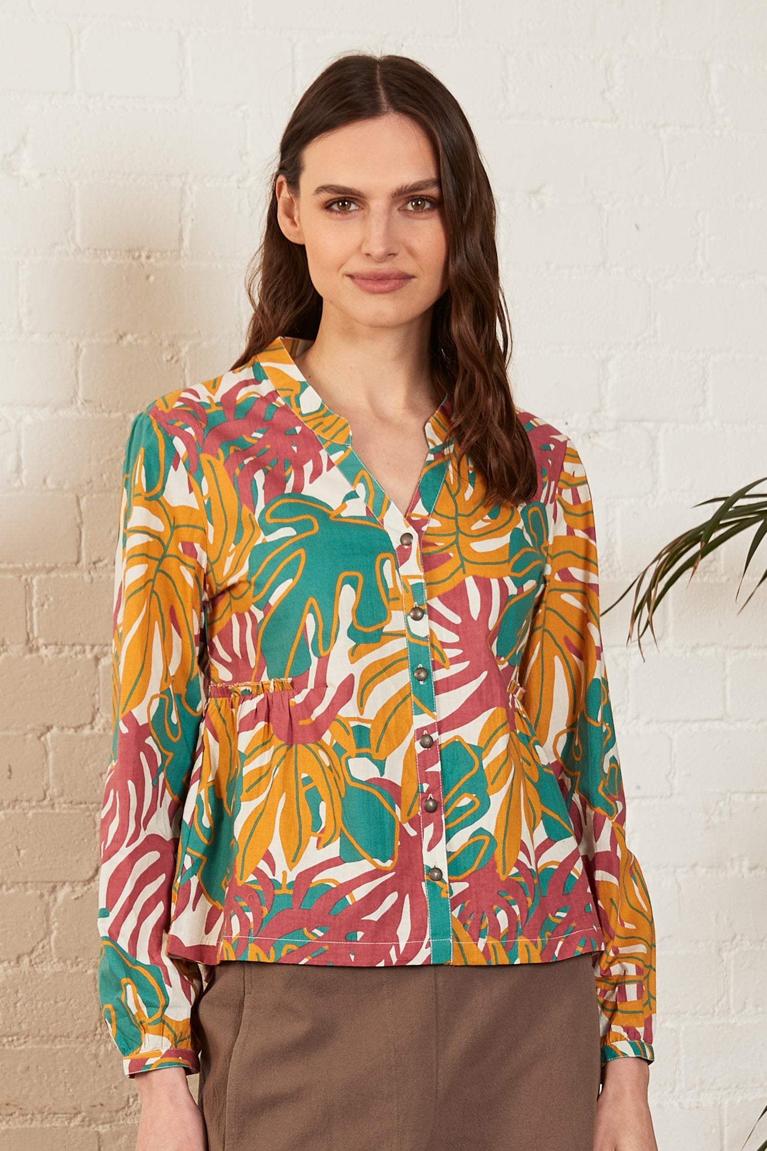 Jungle Cotton Poplin Shirt
