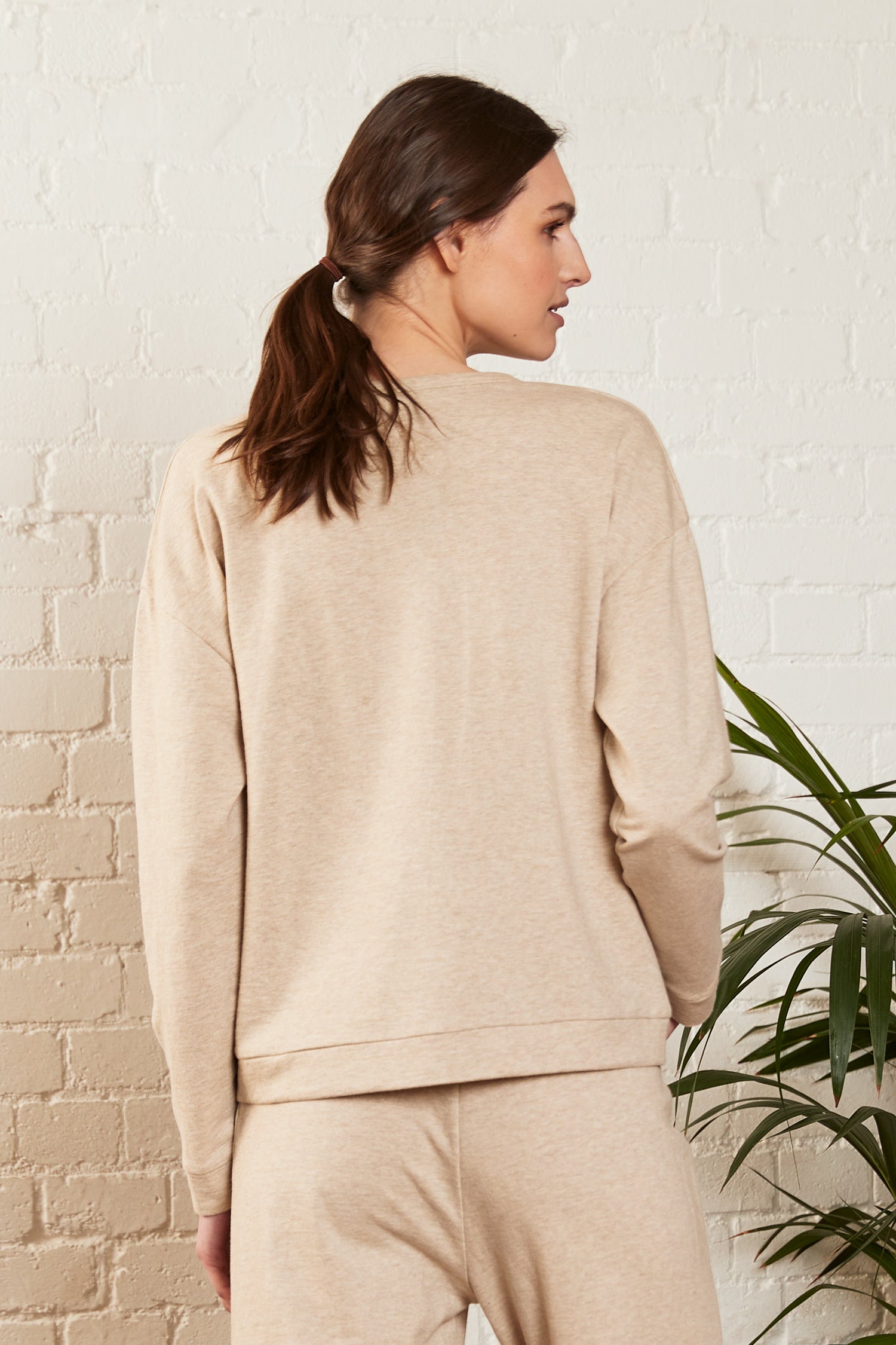 GOTS Organic Cotton Tuck Detail Top