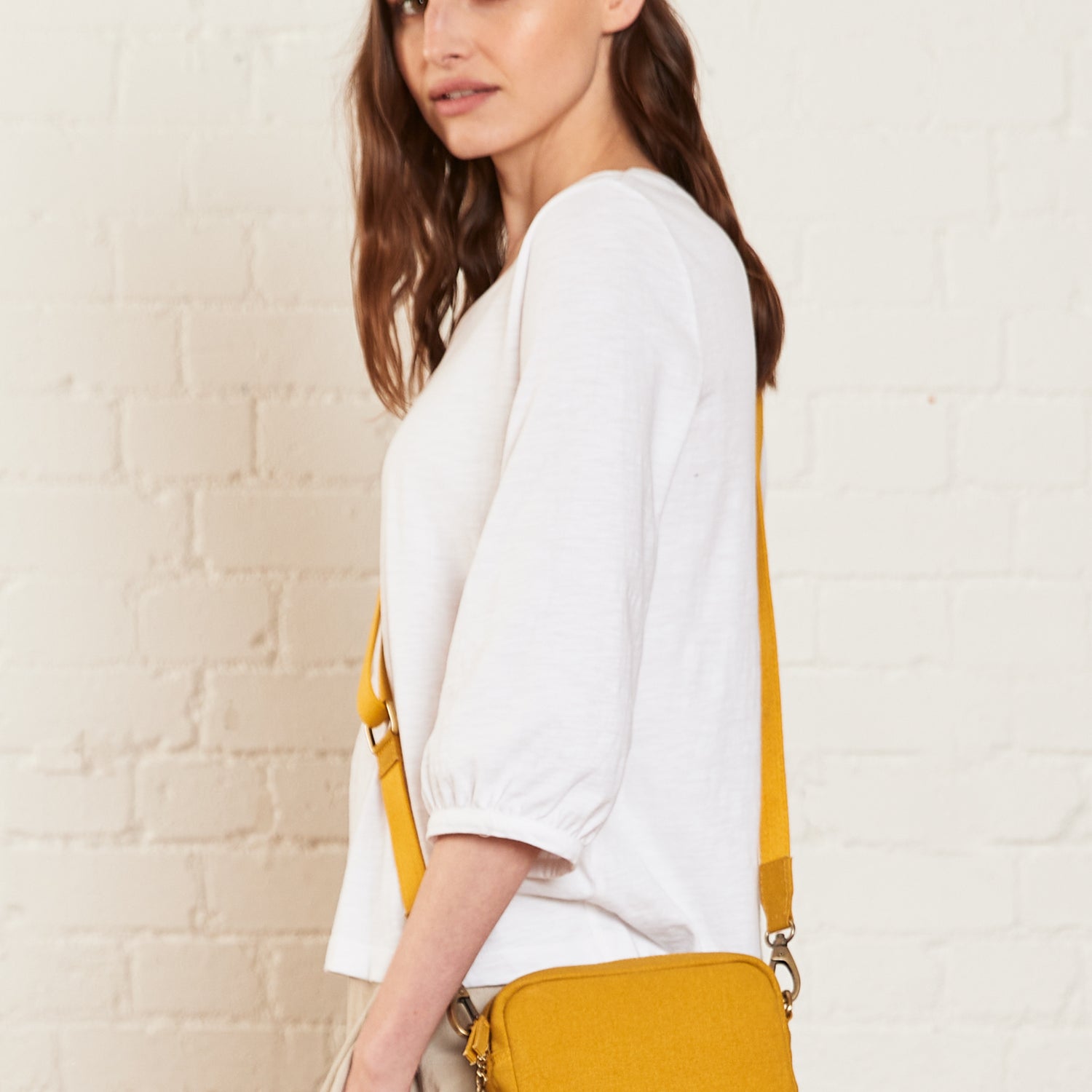 Canvas Womens Crossbody Bag