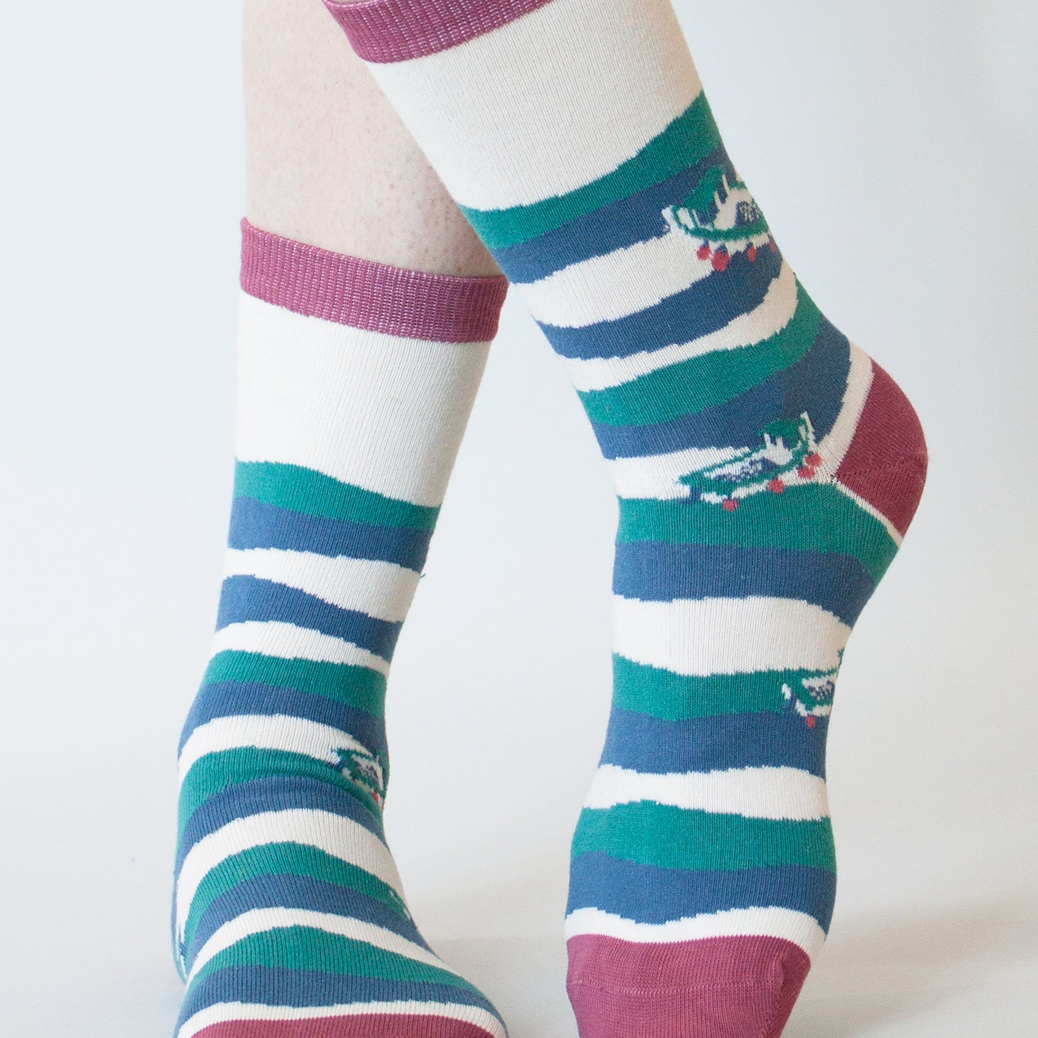 Bamboo Boat Socks