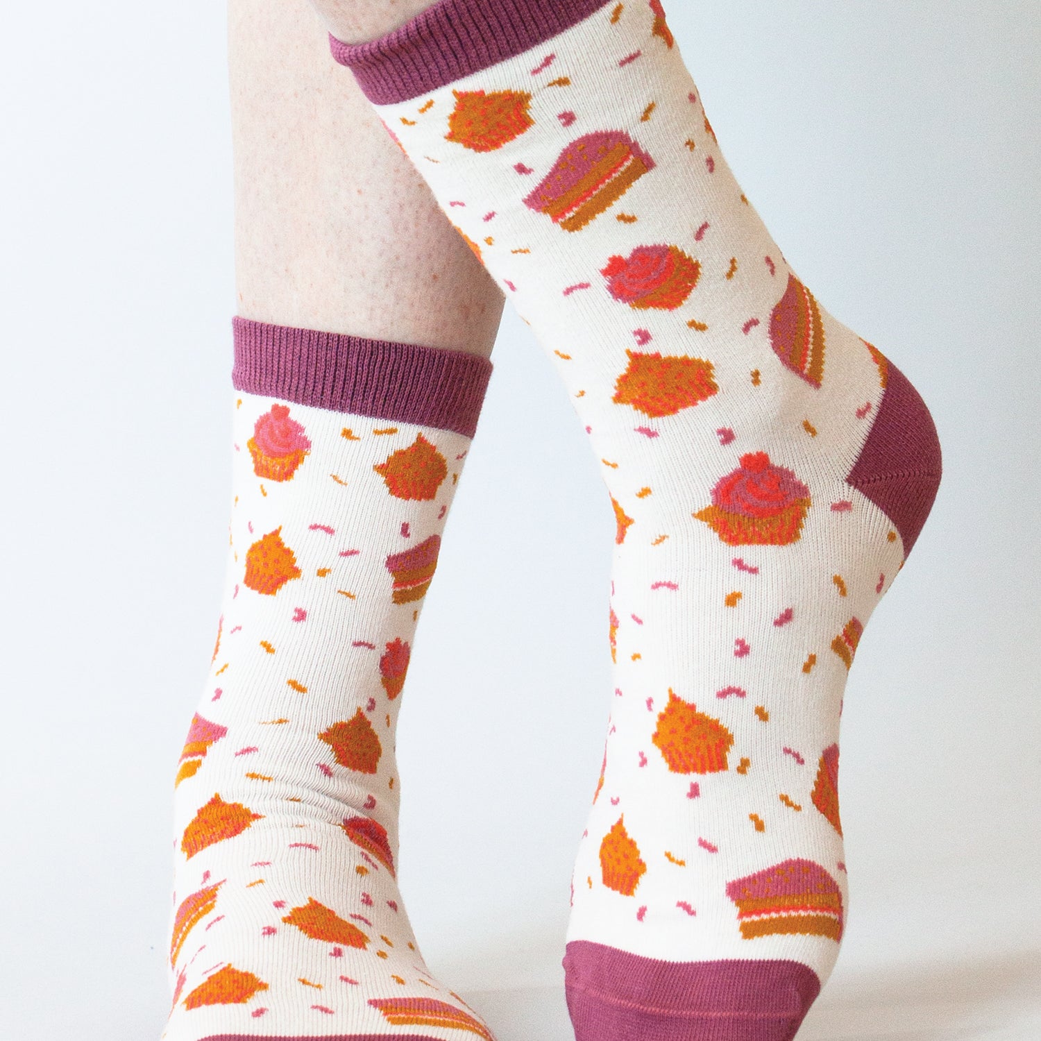 Bamboo Cotton Cake Socks