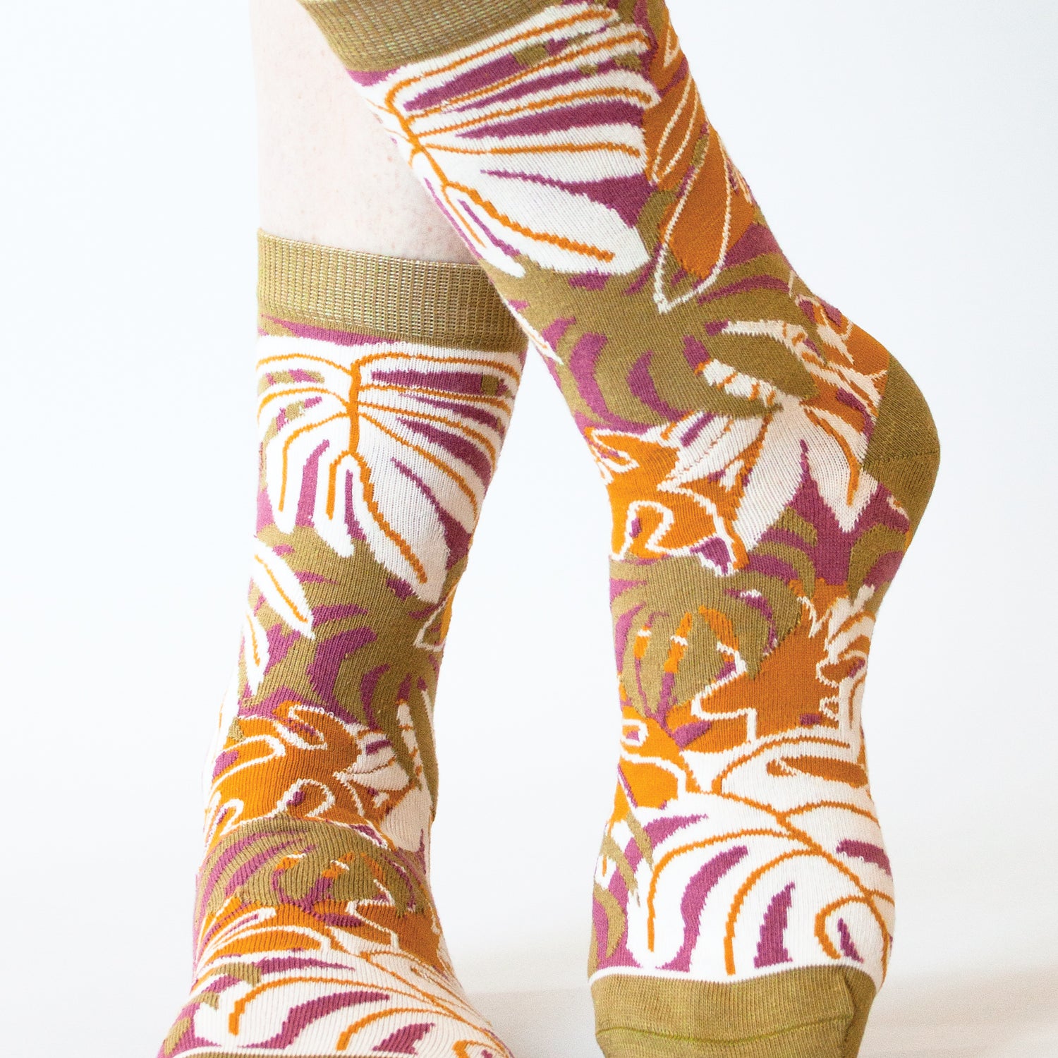 Bamboo Jungle Socks
